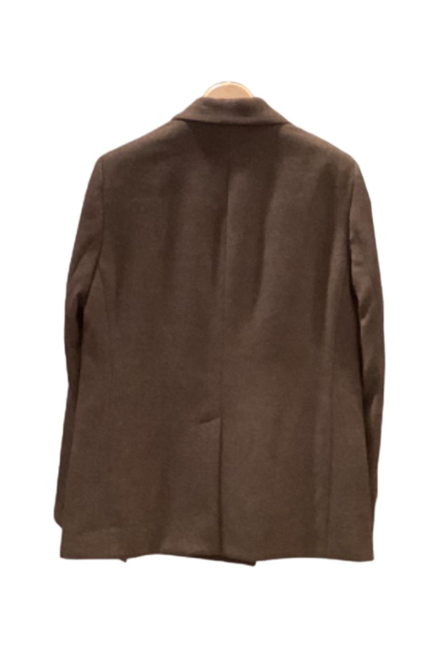 FRAY I.D - ダブルボタンウールジャケット (CHECK) ポリエステル