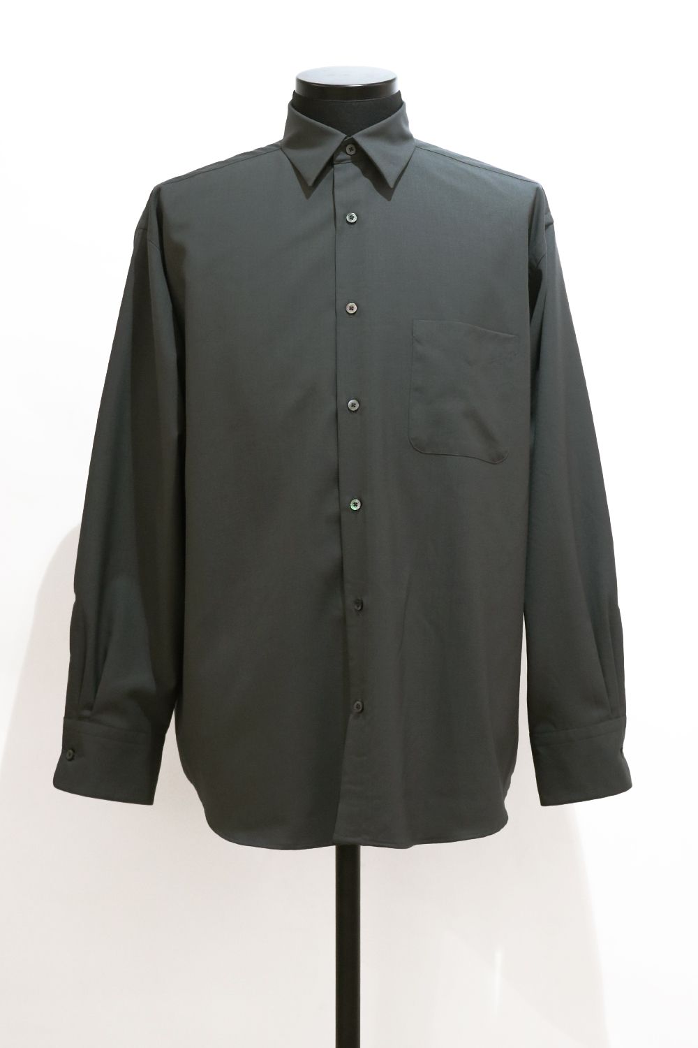 MARKAWARE - ORGANIC WOOL 2/80 TROPICAL COMFORT FIT SHIRT