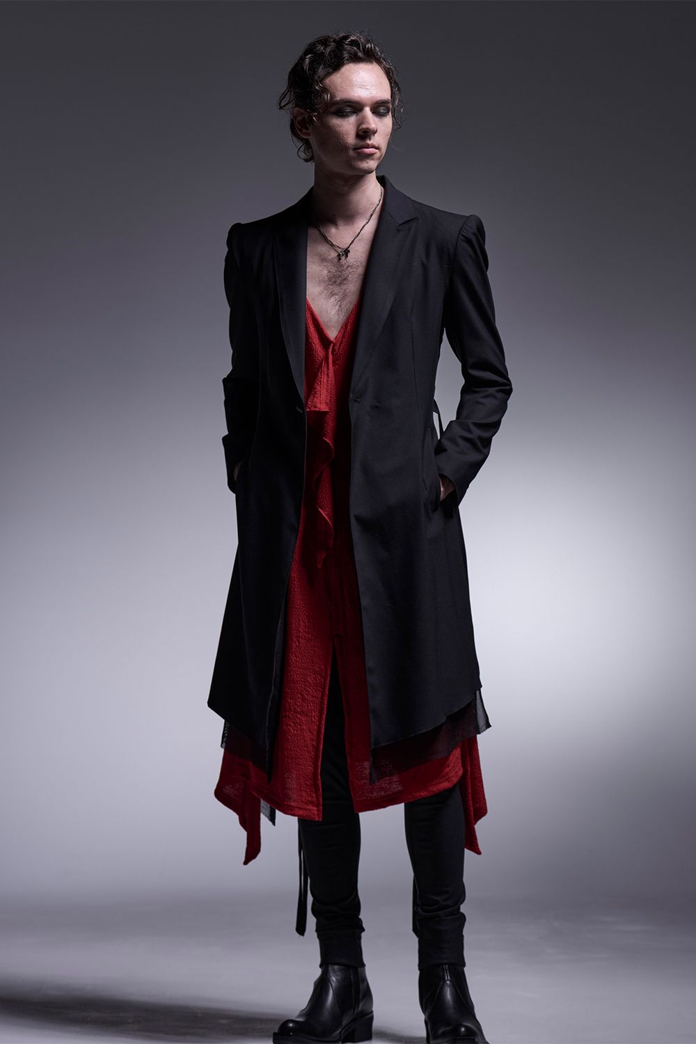 kiryuyrik - TWS Tropical Long Flare Jacket / TWSトロピカル ロング