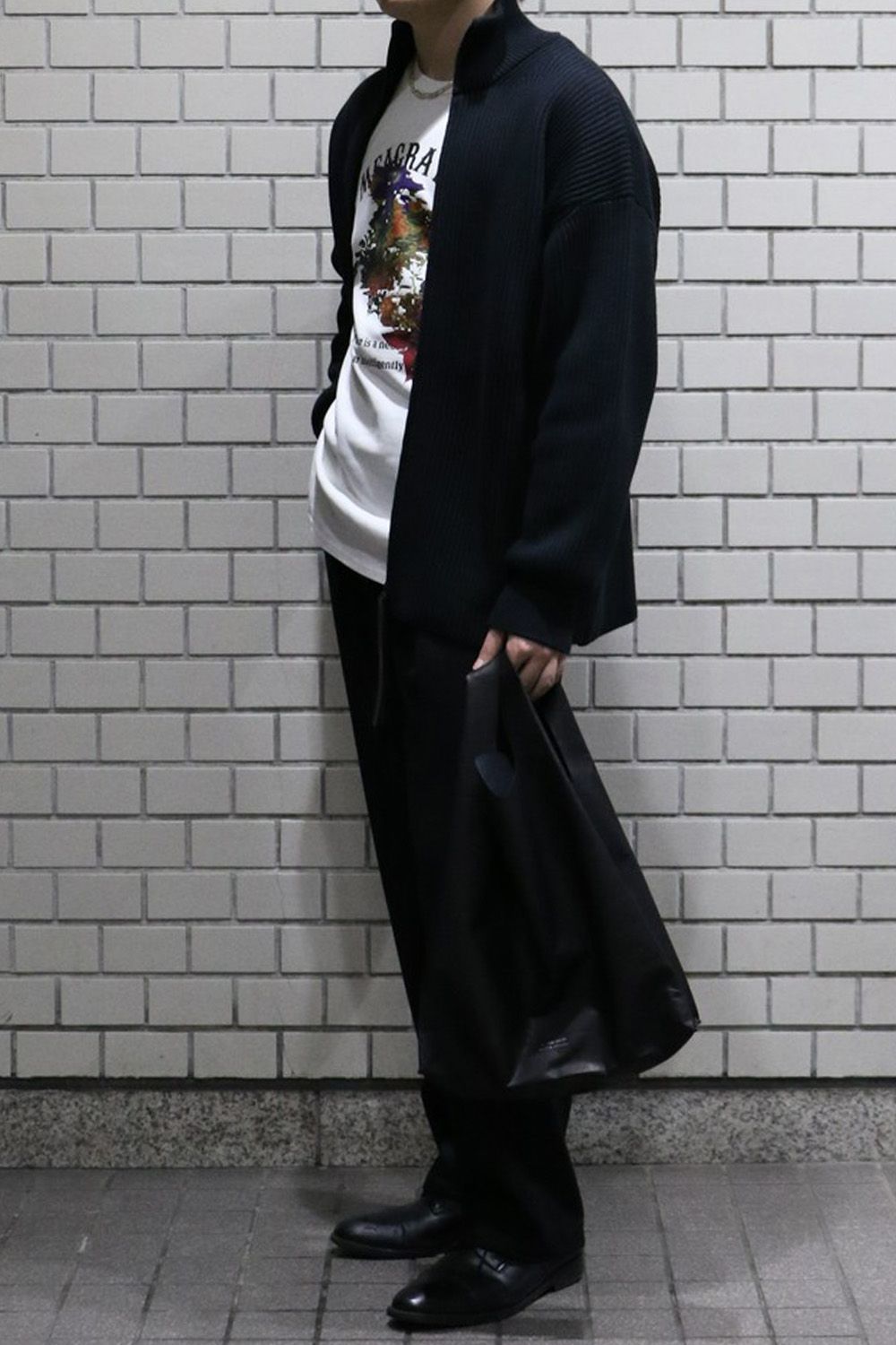 N.HOOLYWOOD - N.HOOLYWOOD COMPILE LEATHER BAG / エヌハリウッド