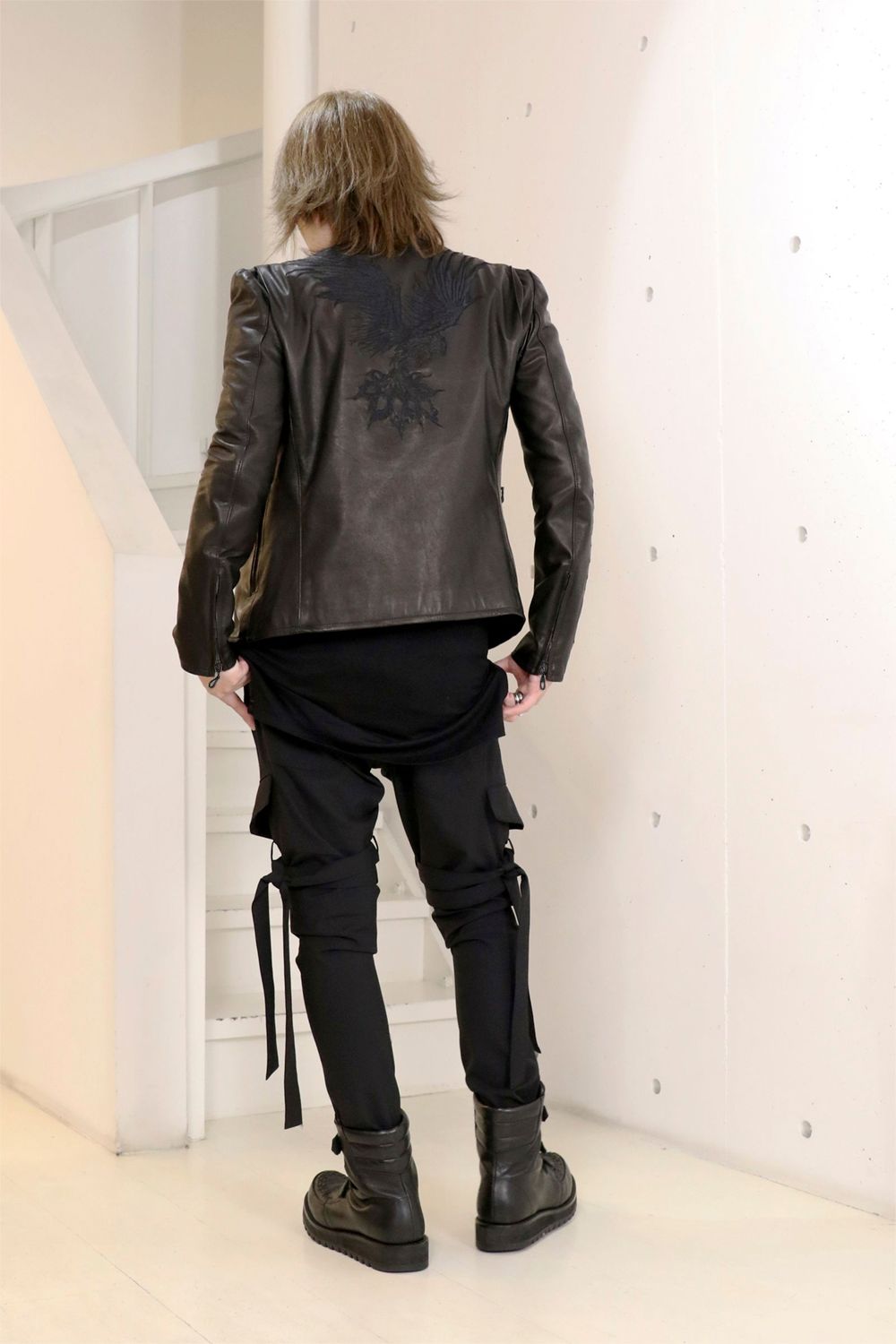 THE ONENESS - 【COSTUME LINE】Eco Leather Single Riders Jacket