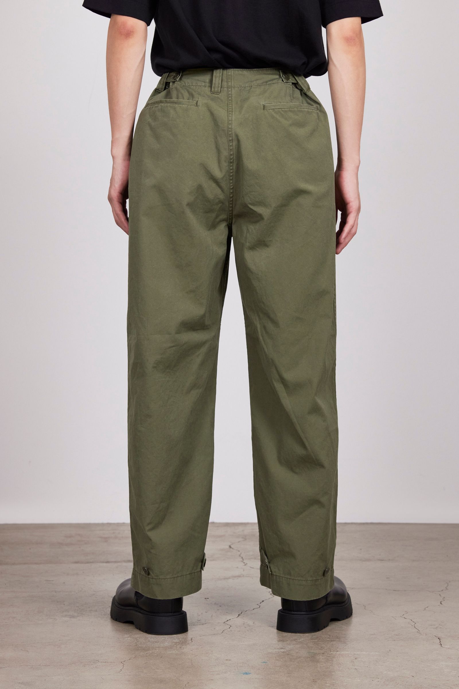 marka - ORGANIC COTTON WEATHER CLOTH U.S. ARMY FIELD TROUSERS