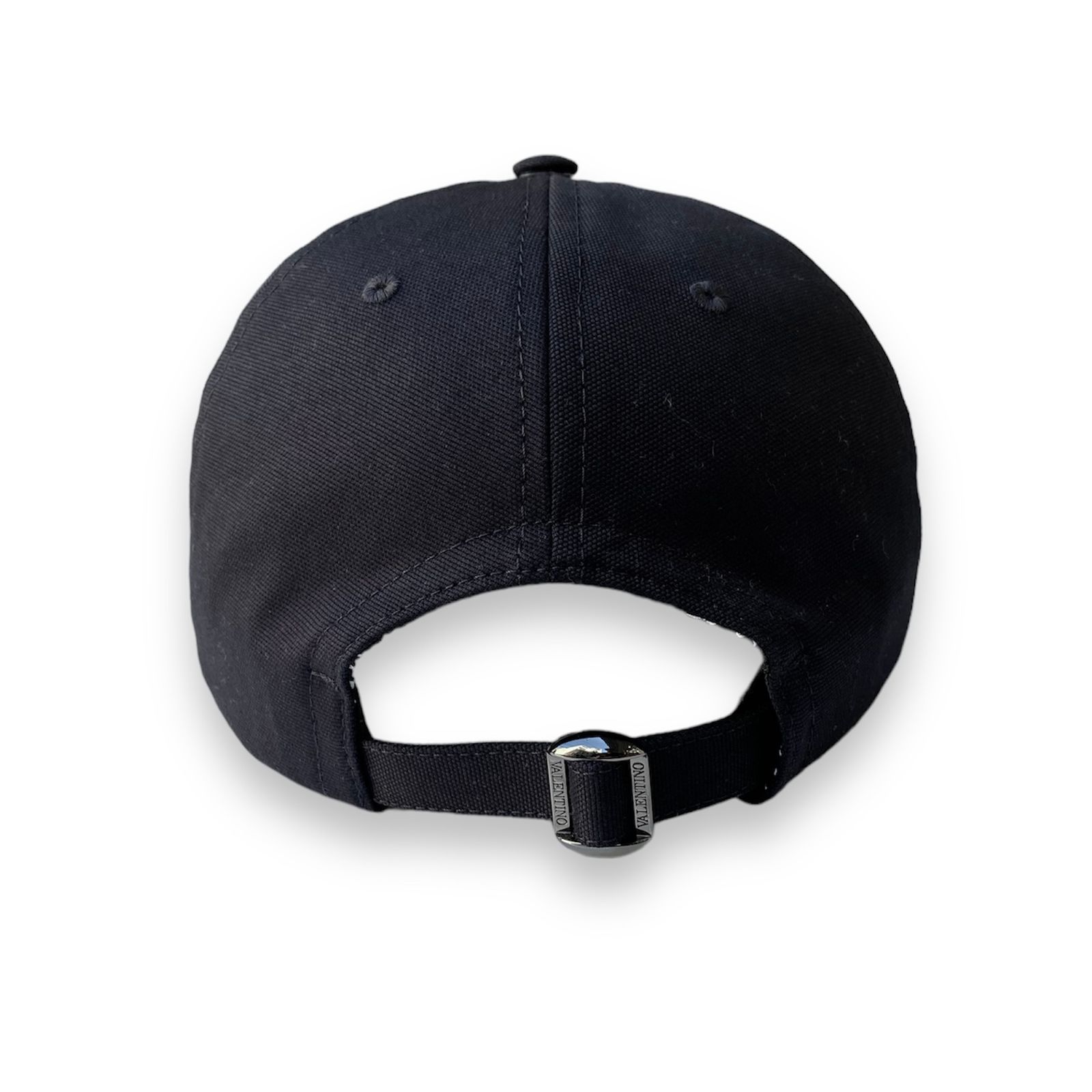 VALENTINO - ロックスタッズ アップリケ コットン ベースボール