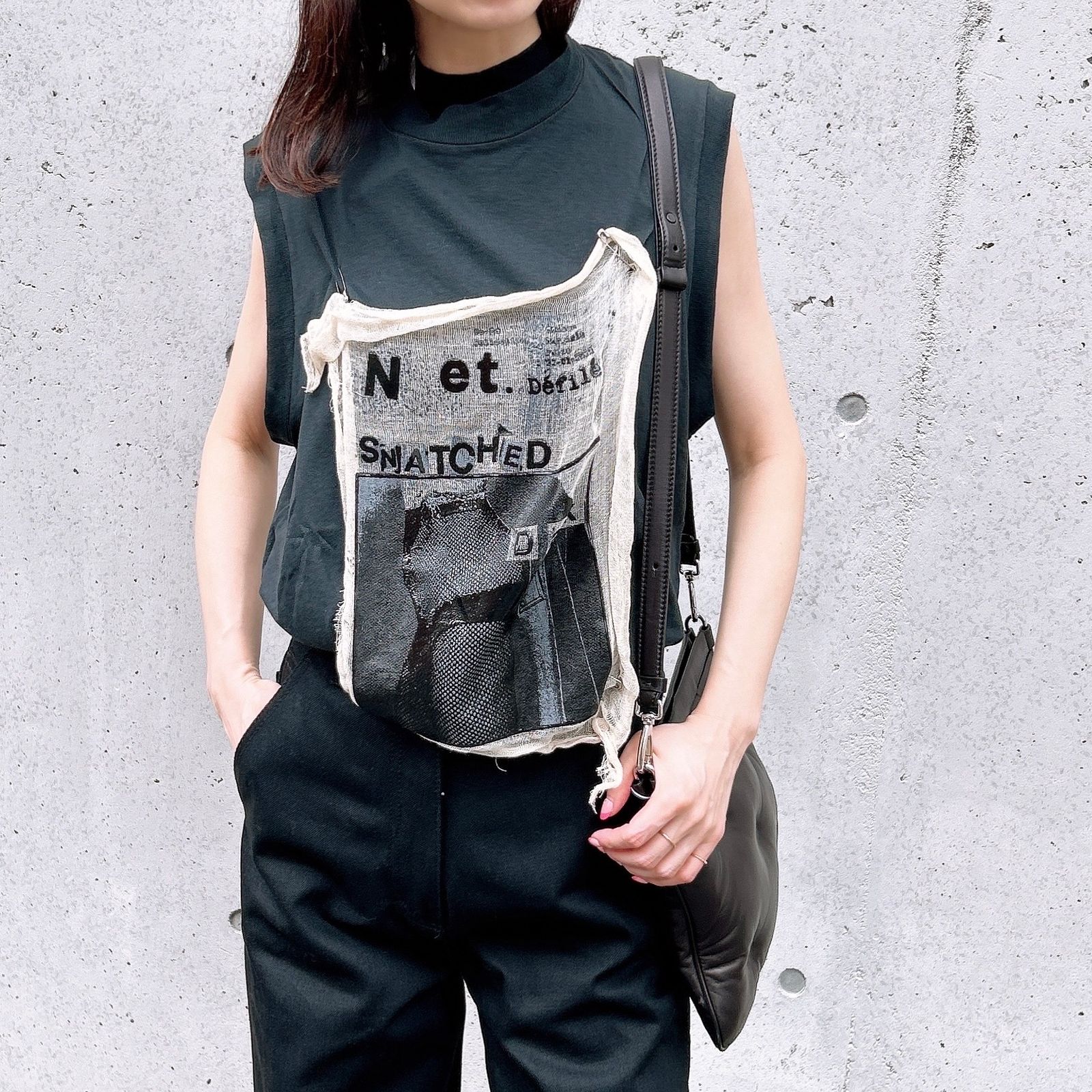 Maison Margiela - インビテーション Tシャツ / ノースリーブ