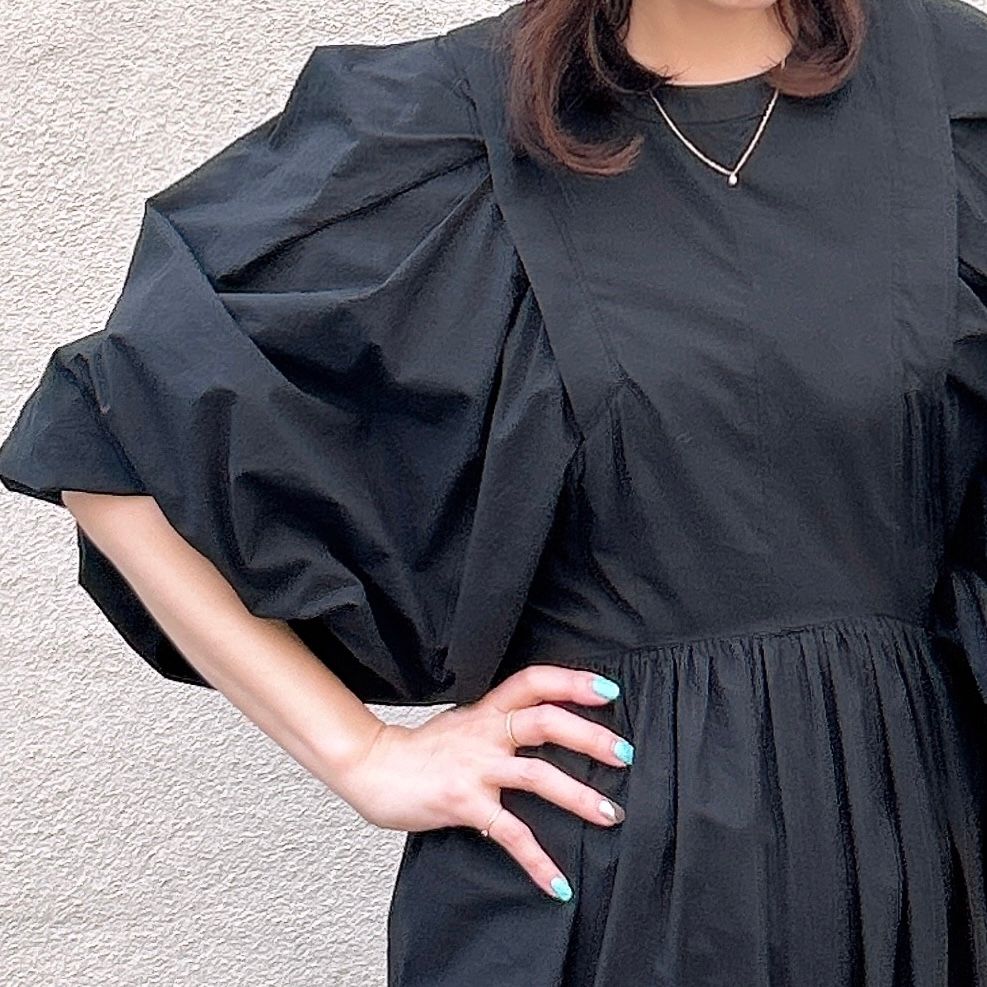 ENFOLD - ALL-IN-ONE / オールインワン / つなぎ / ブラック