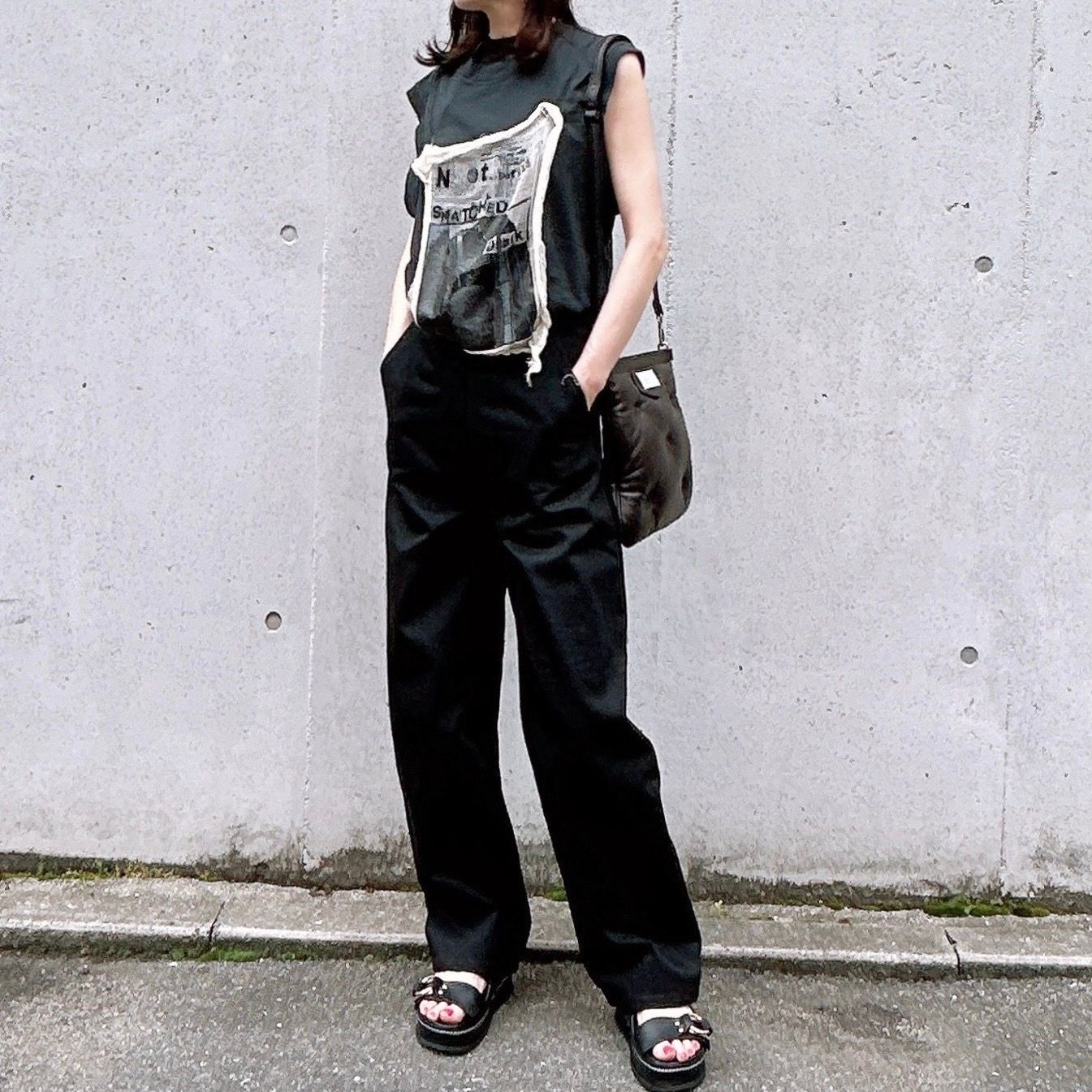 Maison Margiela - インビテーション Tシャツ / ノースリーブ