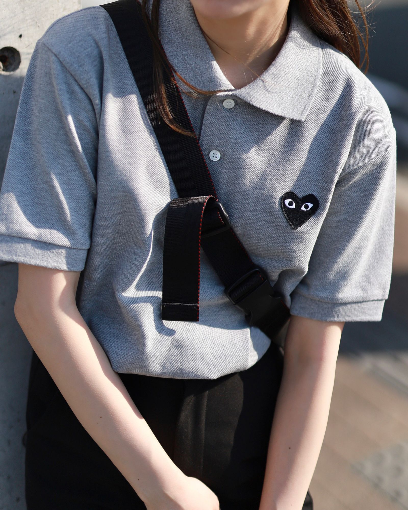 PLAY COMME des GARCONS POLOシャツstyle.2023.4.12 | 3216 | MARK