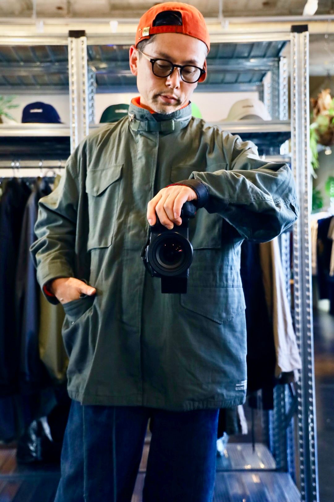 FreshService フレッシュサービス BACK SATEEN FIELD JACKETスタイル