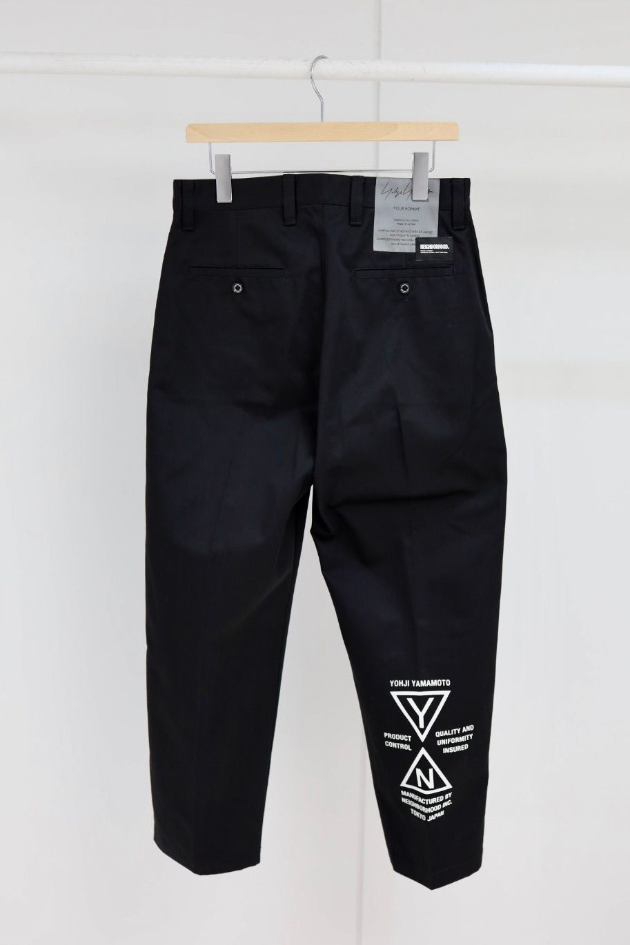 yohji yamamoto - Yohji Yamamoto × NEIGHBORHOOD タックワークパンツ