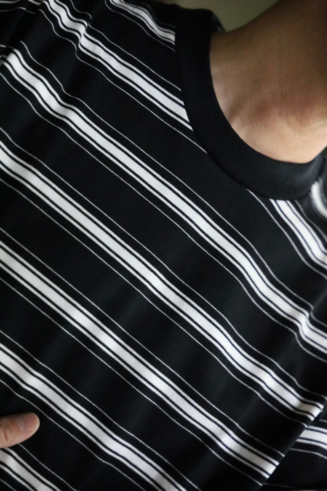 COMME des GARCONS HOMME コットンボーダーTシャツスピンドル2025.8.14