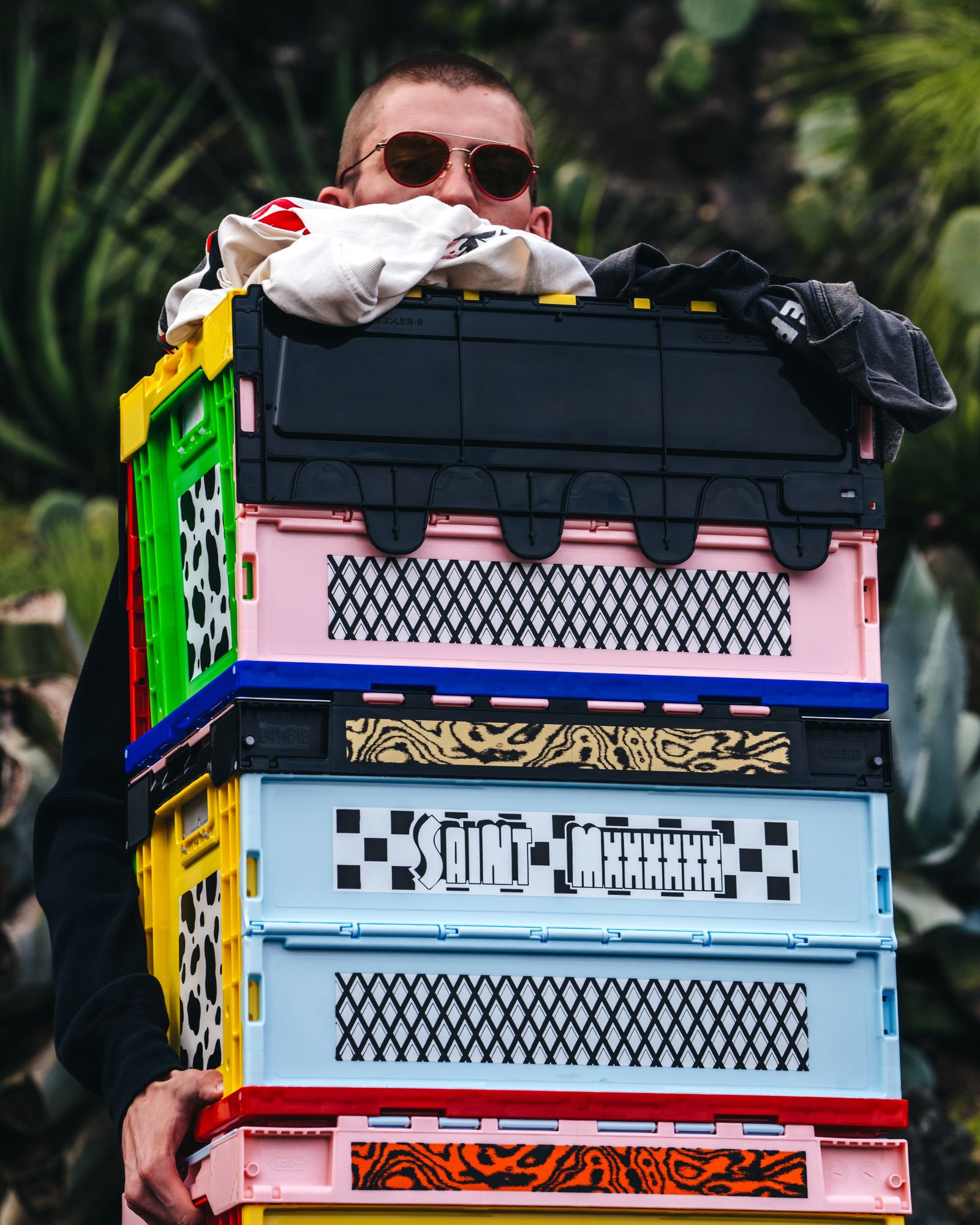 SAINT M×××××× - セントマイケル 1unit BOX(SM-HR8-0000-085)BLUE☆再