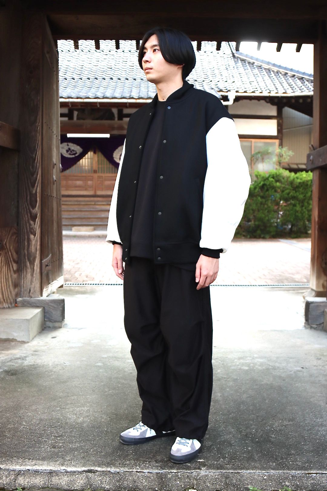 Graphpaper Scale Off Melton Stadium Jacket