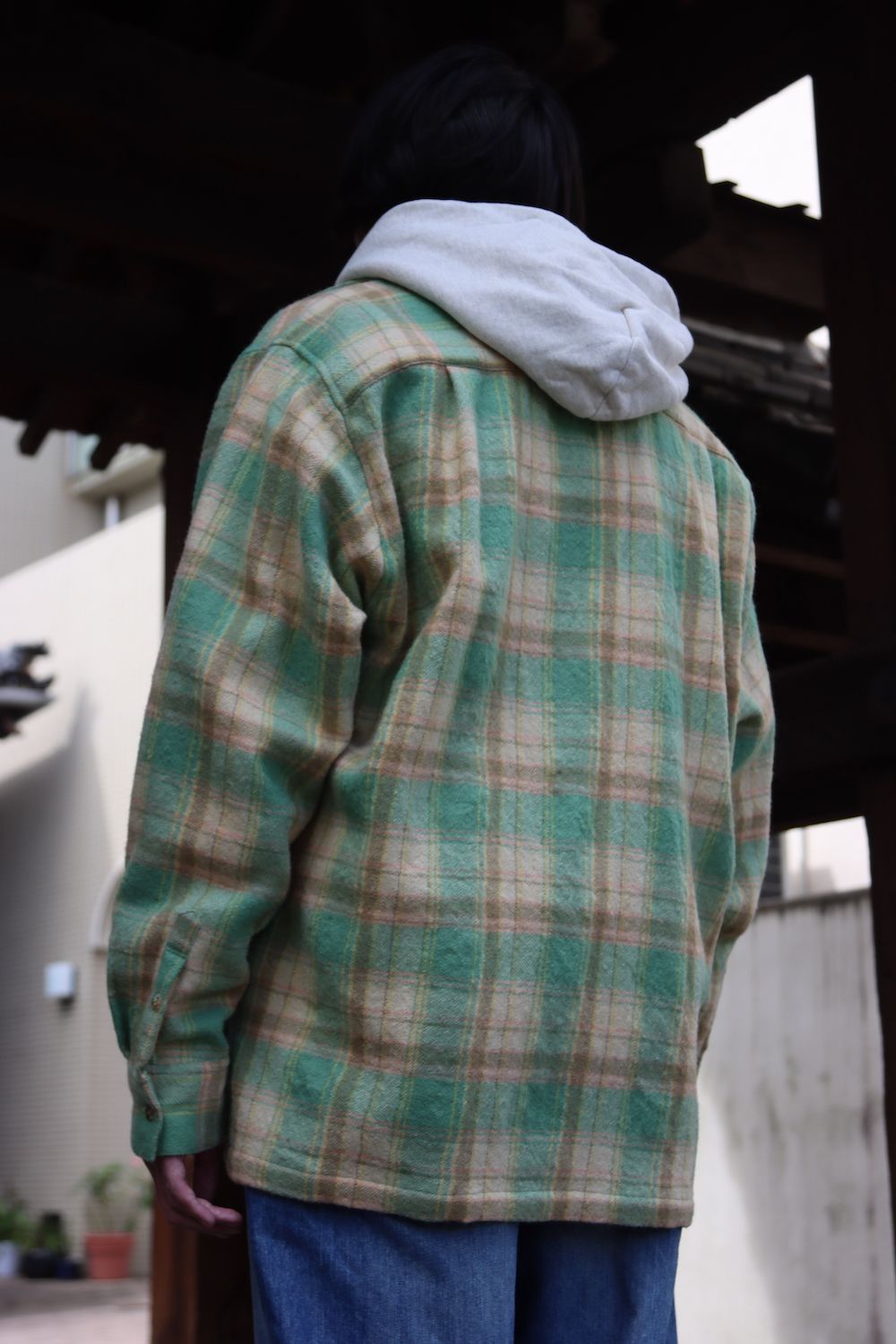 doublet CHECK SHIRT WITH MY DOLL(21AW17SH99) style.2021.10.17