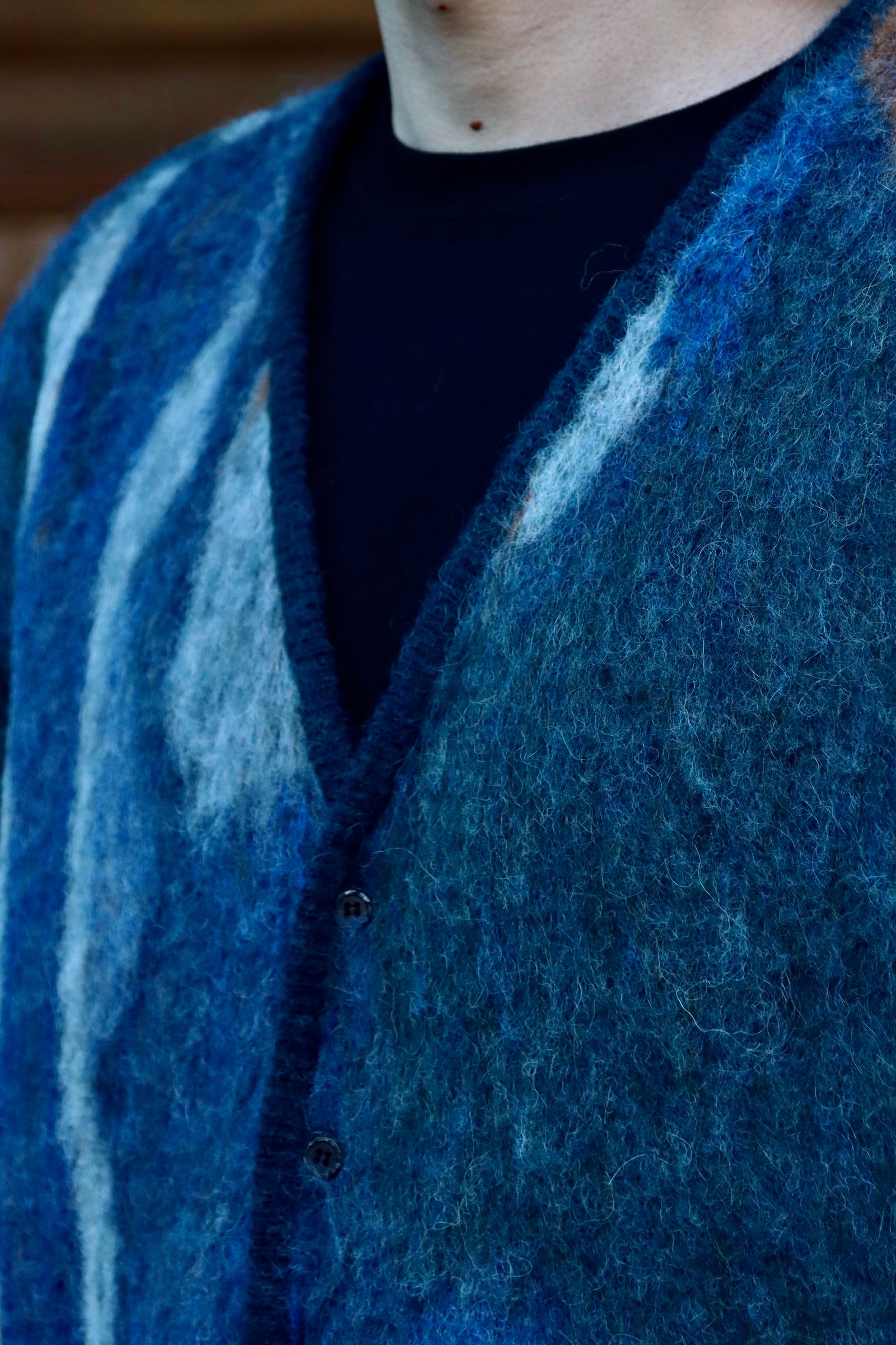 YOKE ROTHKO JACQUARD CARDIGAN(YK21AW0284S)GREEN style | 1873 | MARK