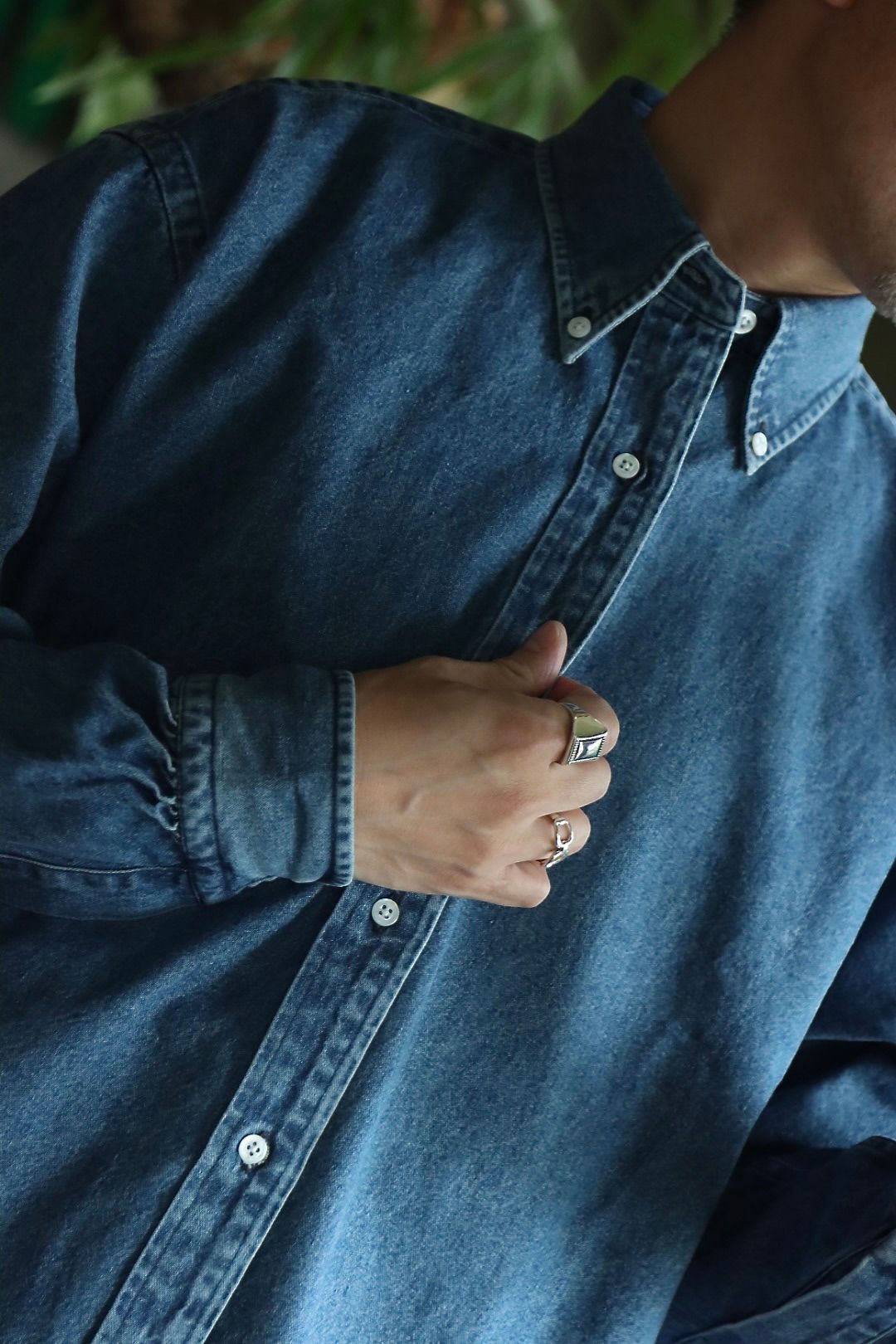 A.PRESSE 22FW BD Denim Shirtスタイル | 2689 | MARK