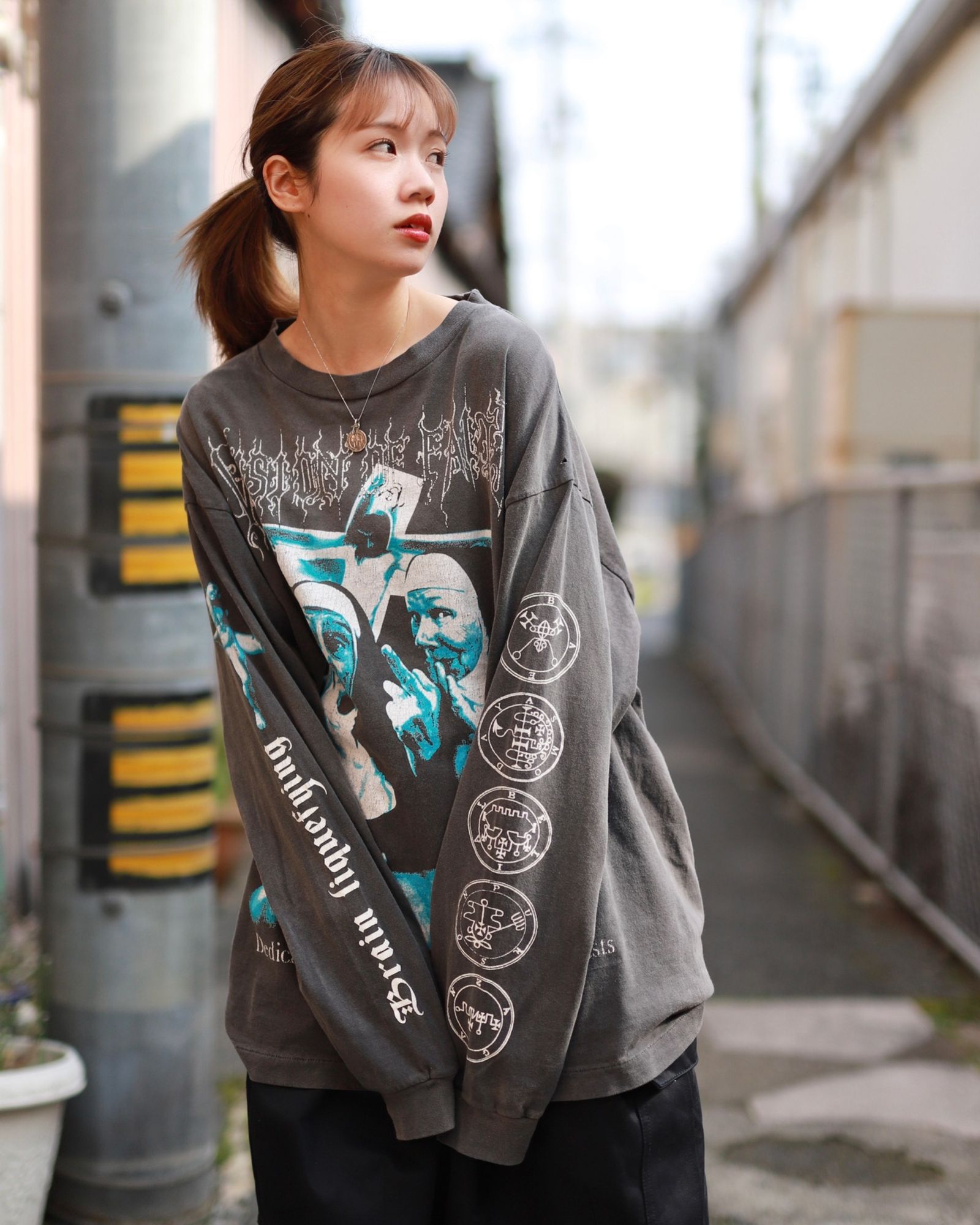 SAINT M×××××× セントマイケル23SS LS TEE SISTERスタイル | 3200 | MARK
