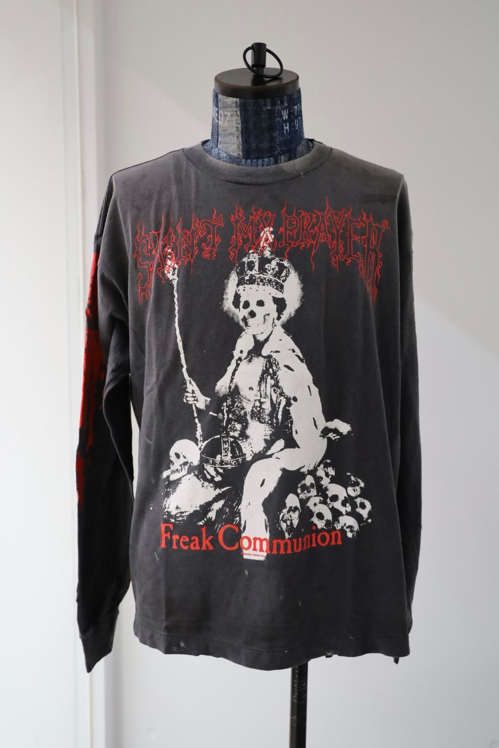 SAINT M×××××× - セントマイケル Tシャツ SAINT IS A KISS LS TEE(SM