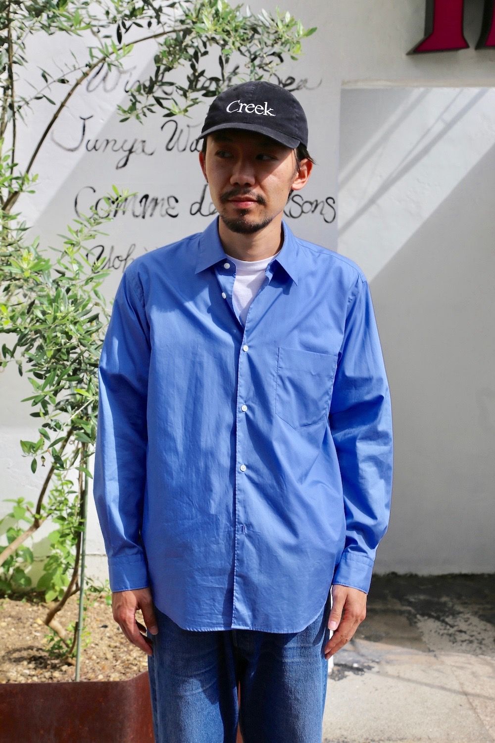 Graphpaper Broad L/S Regular Collar Shirt