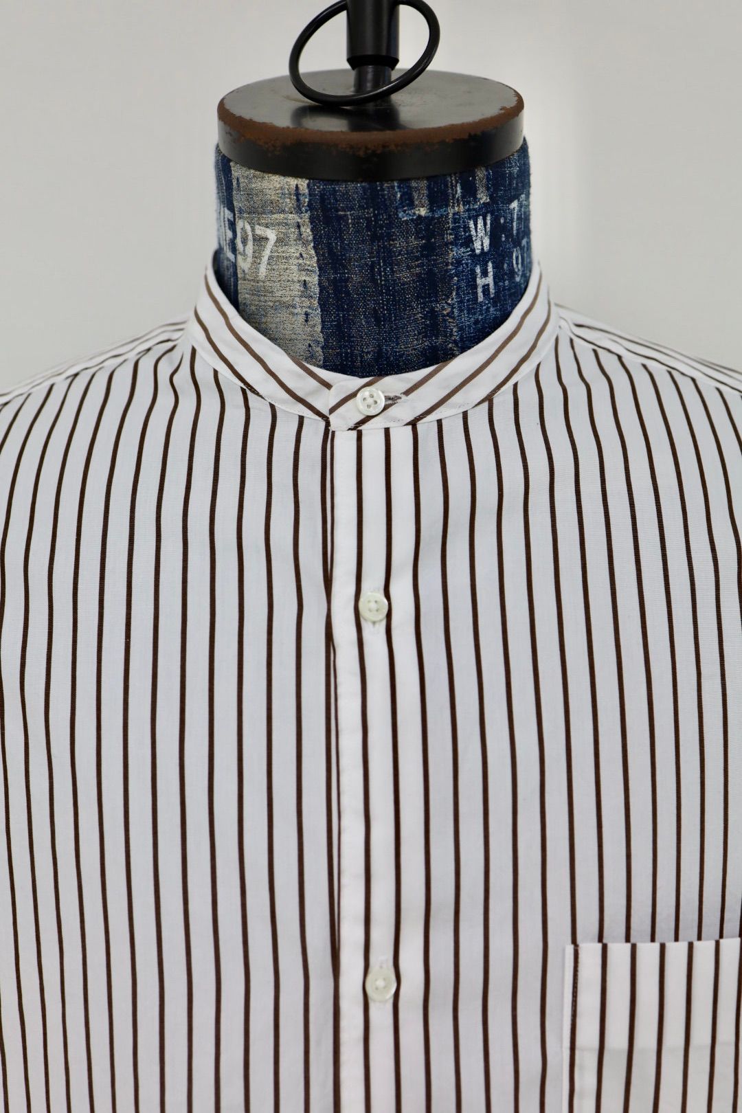 Graphpaper - グラフペーパー 25AW SIDOGRAS Stripe L/S Oversized