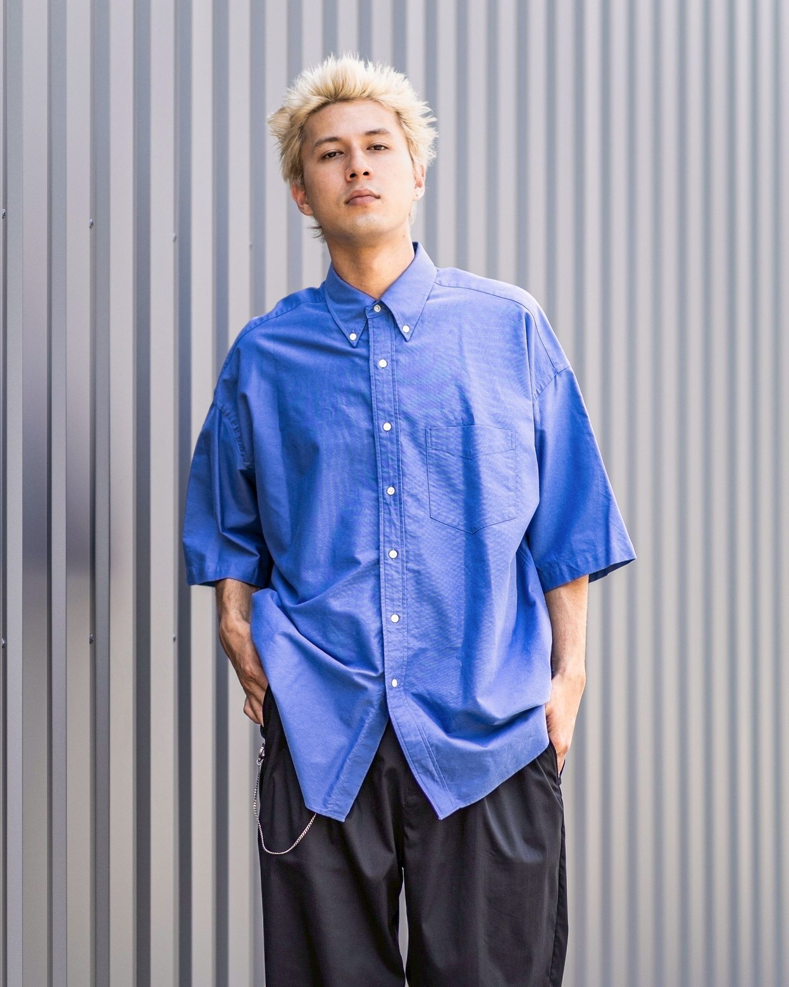 Graphpaper Oxford S/S Oversized B.D Shirt☆新作発売！ | 6801 | MARK
