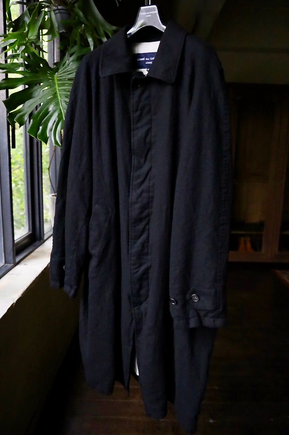 ウールサージ縮絨コート | MARK