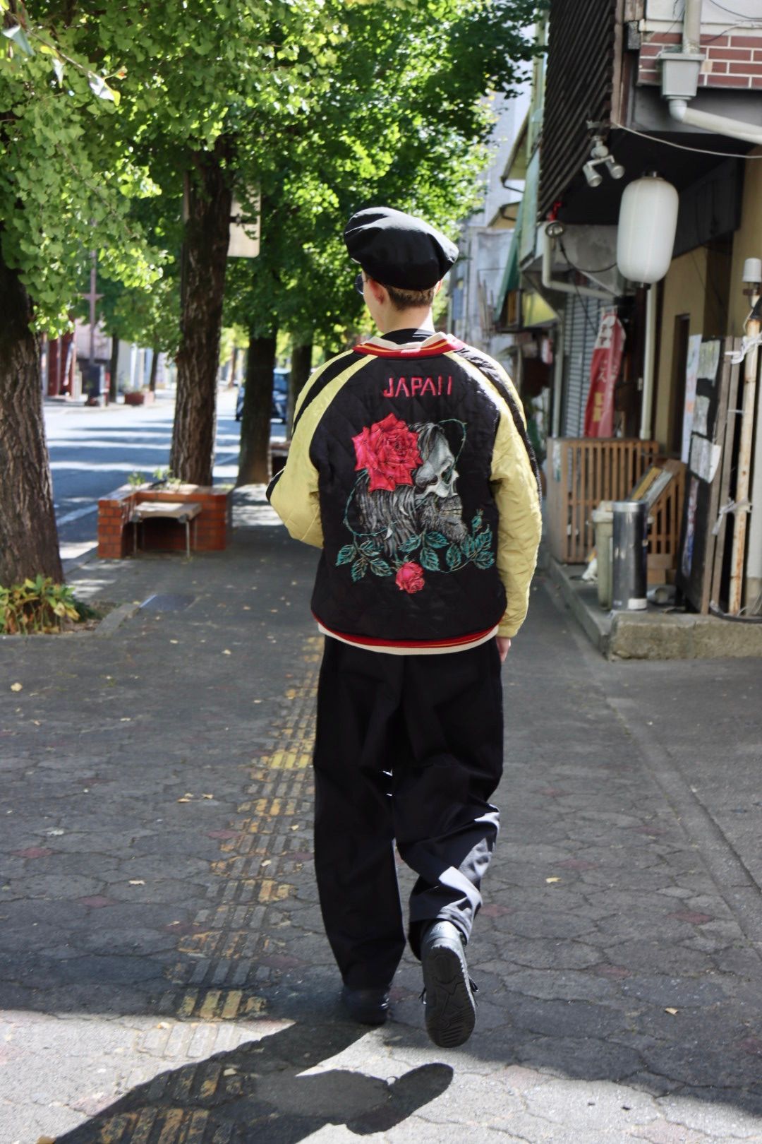 Yohji Yamamoto×NEWERA サイドテープパンツスタイル | 3876 | MARK