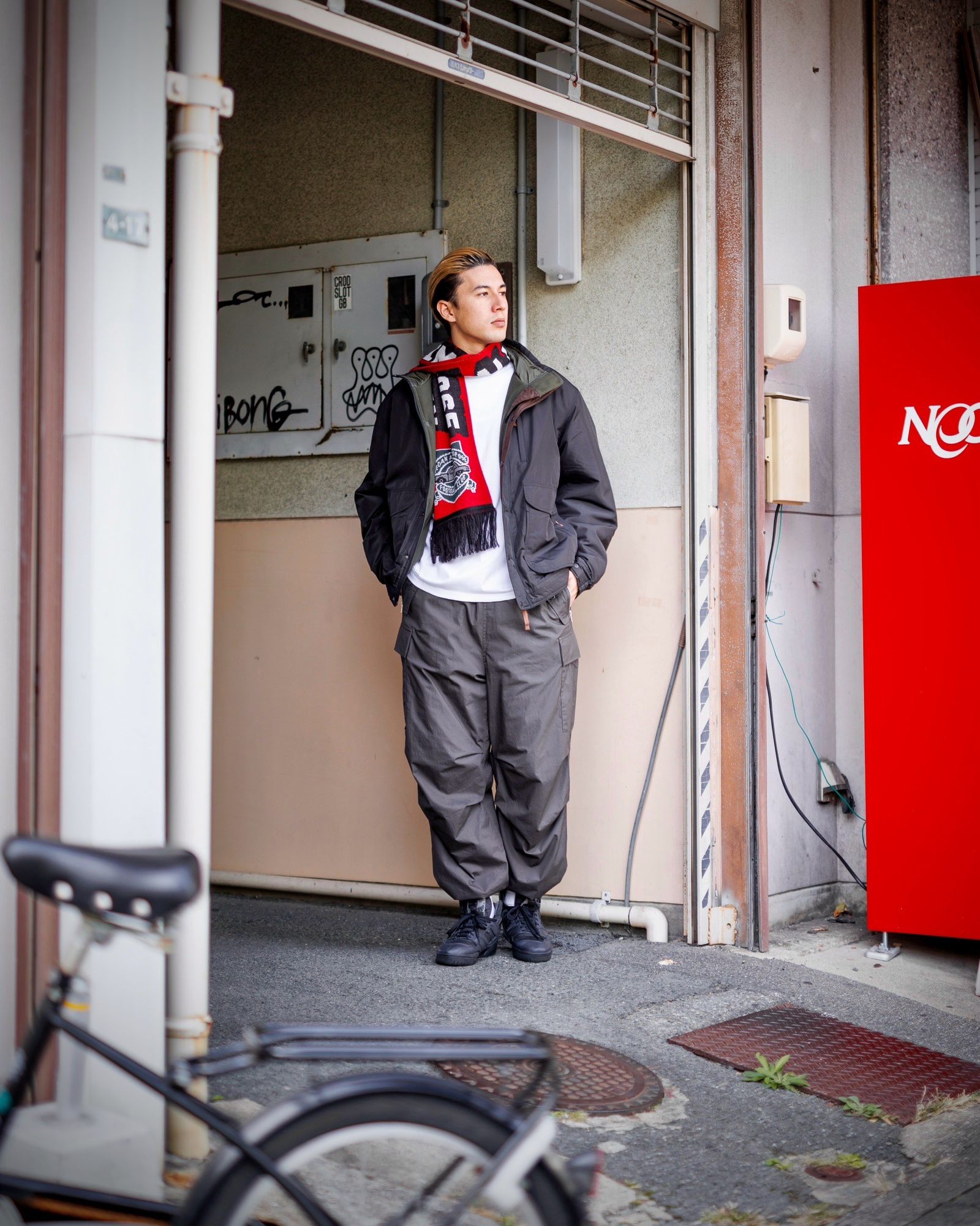 SEDAN-ALL PURPOSE Fleece Lined Jacket (BLACK)スタイル 11月9日(土