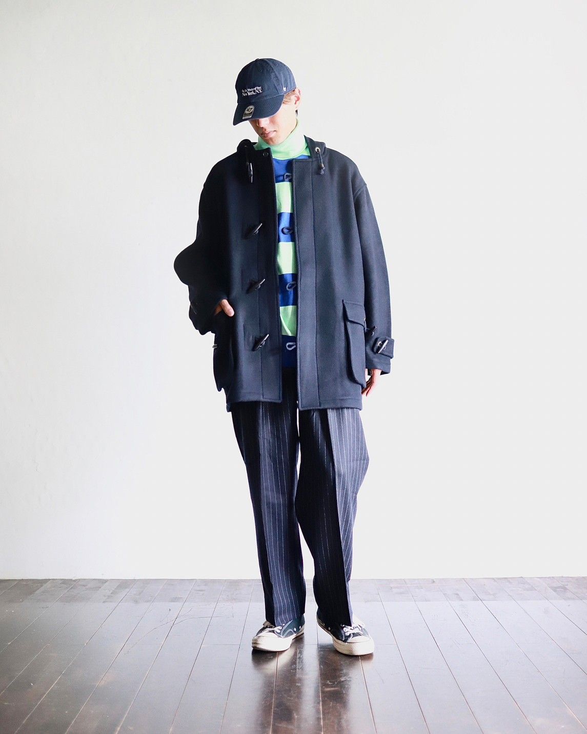 TapWater 23AW Tasmania Double Melton Short Duffle