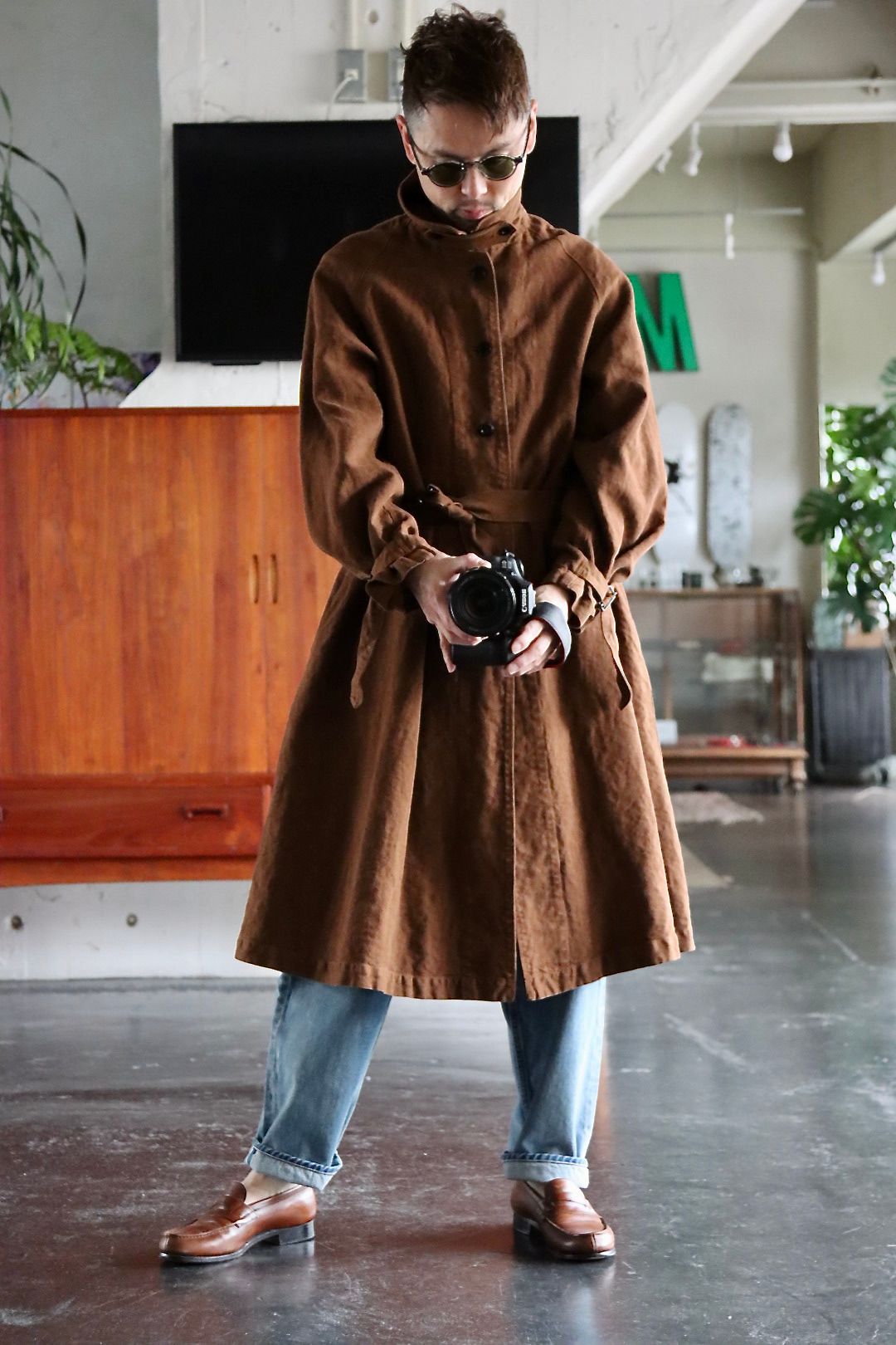 Ets.MATERIAUX 22SS M38 Motor cycle coat style.2022.1.31. | 2220 | MARK