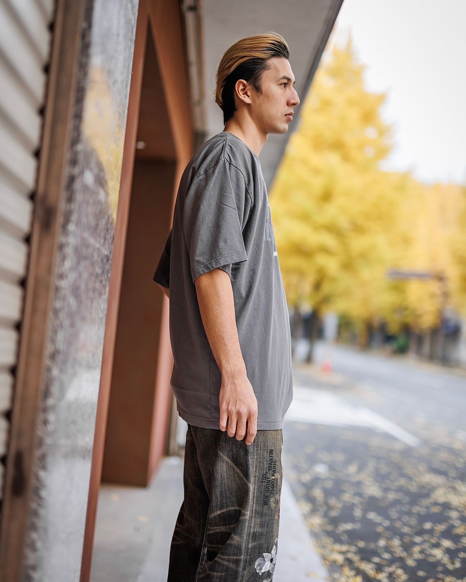 yohji yamamoto - Yohji Yamamoto x NEIGHBORHOOD TEE SS-1(HP-T89-996