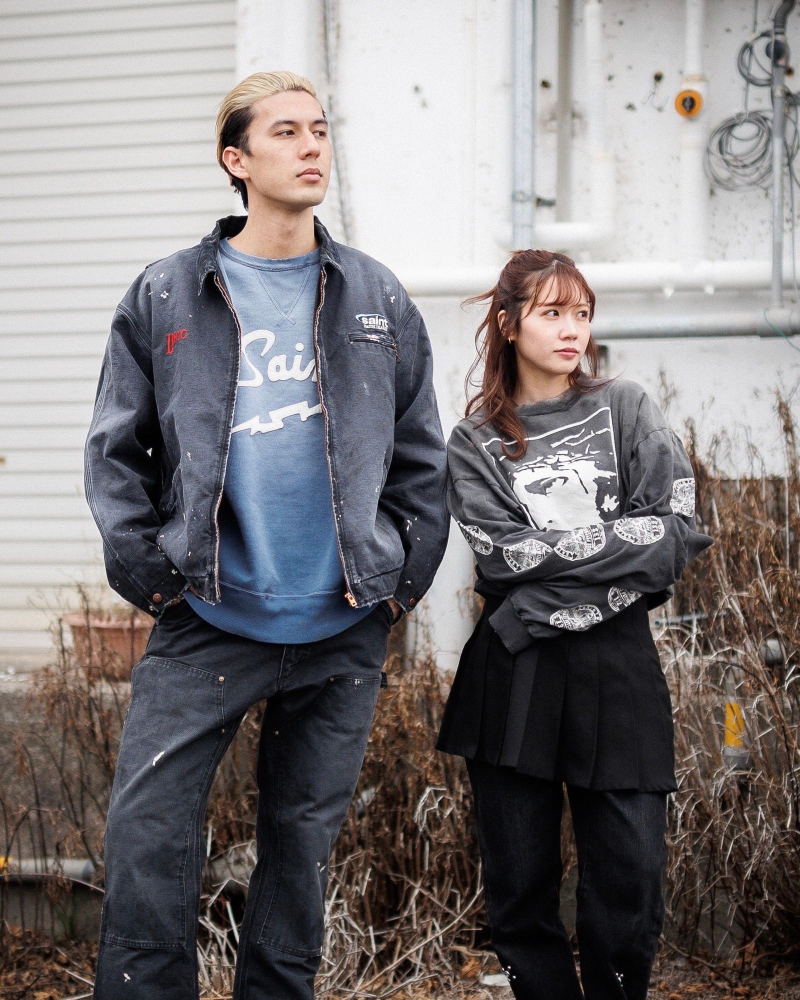 SAINT M×××××× - セントマイケル25SS DETROIT JACKET(SM-HR8-0000-063