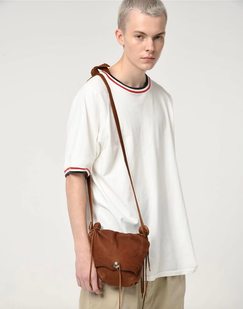 BOWWOW - BOW WOW バウワウ バッグDEER SKIN BAG(BW251-SWT)BROWN | MARK