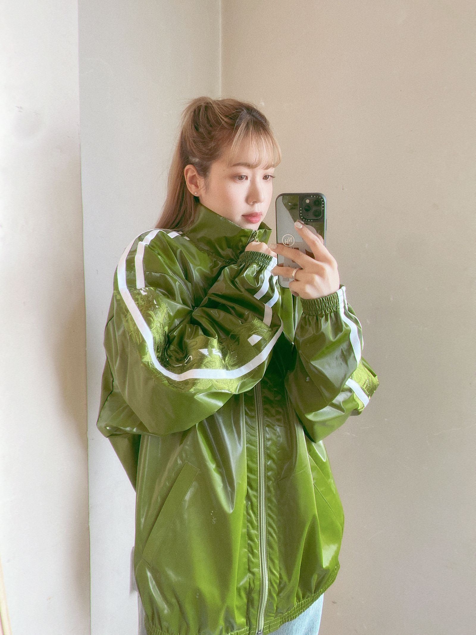 doublet 24SS 新作LAMINATE TRACK JACKET style.2024.1.12 | 4132 | MARK