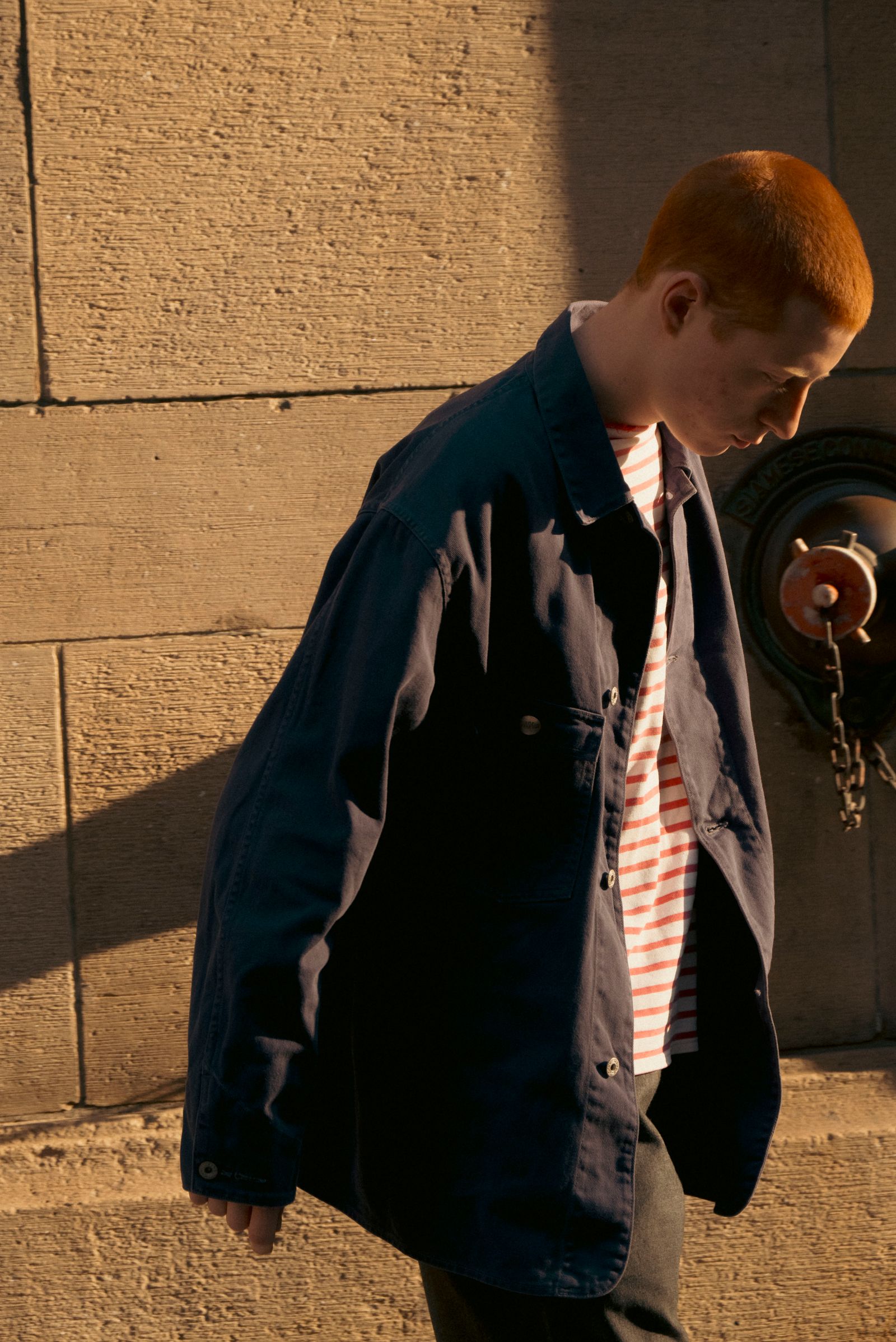 FOUNDOUR - ファウンダ 25SS COVERALL JACKET(015FD251001)BLUE | MARK