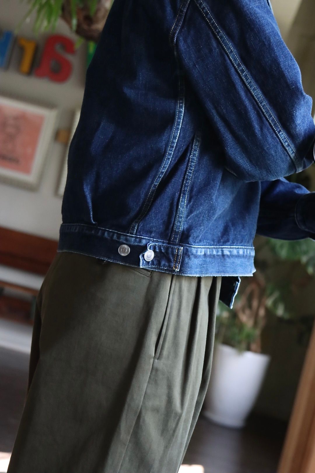 アプレッセ22FW デニムジャケット 2nd Type Denim Jacketスタイル