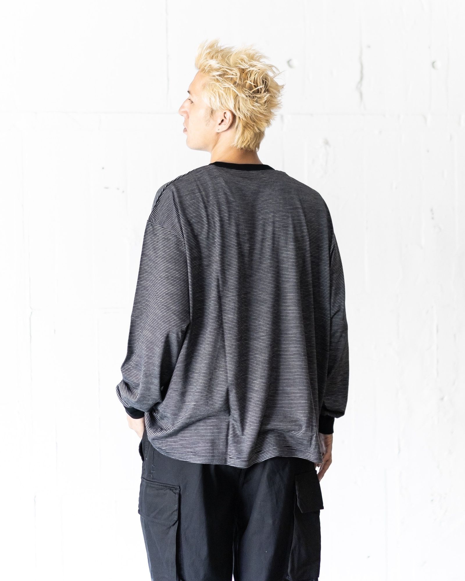 Graphpaper Wool Border L/S Tee 新作発売！ | 7107 | MARK