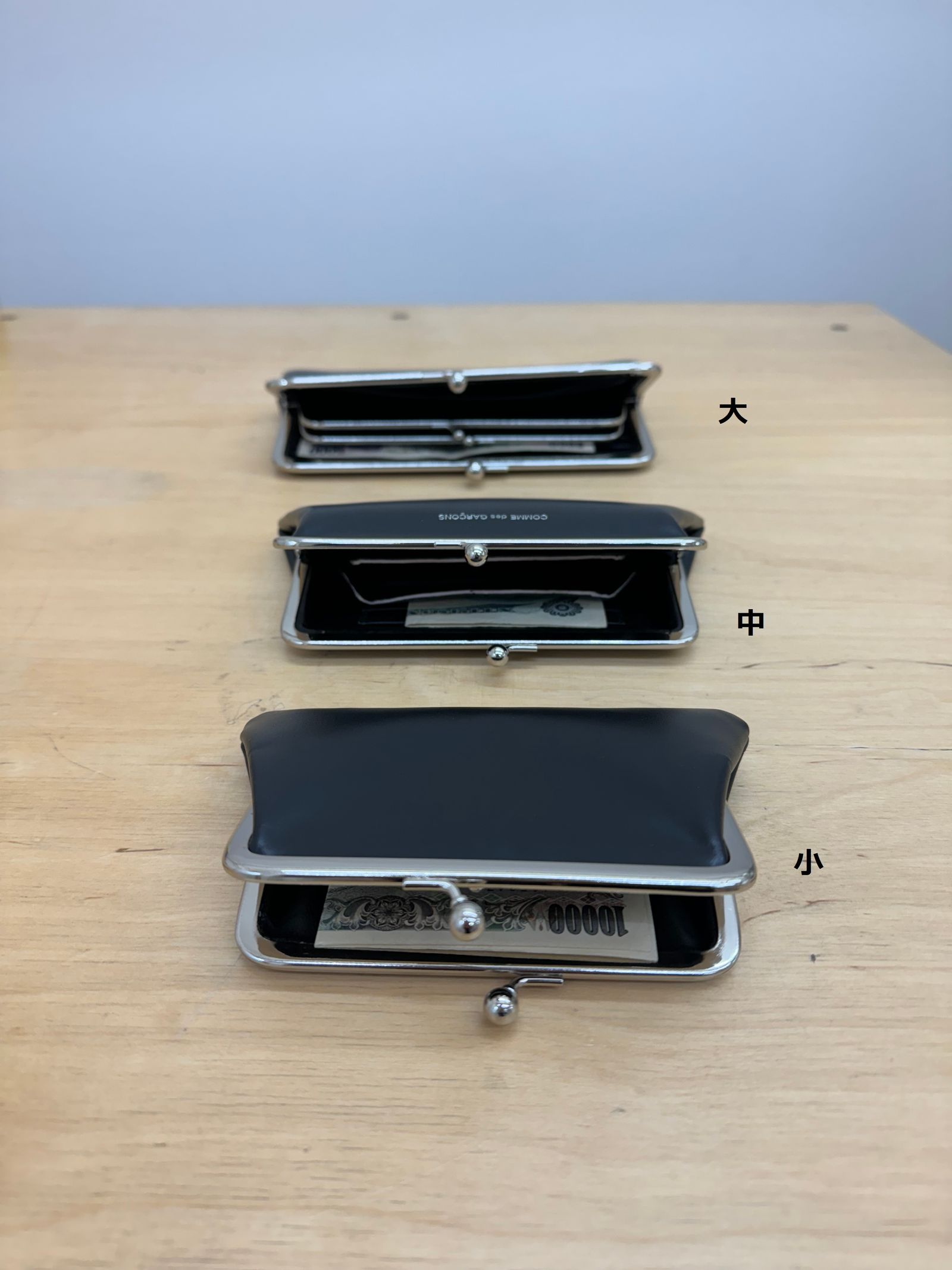 Wallet COMME des GARCONS - コムデギャルソン がま口財布 KISS CLASP