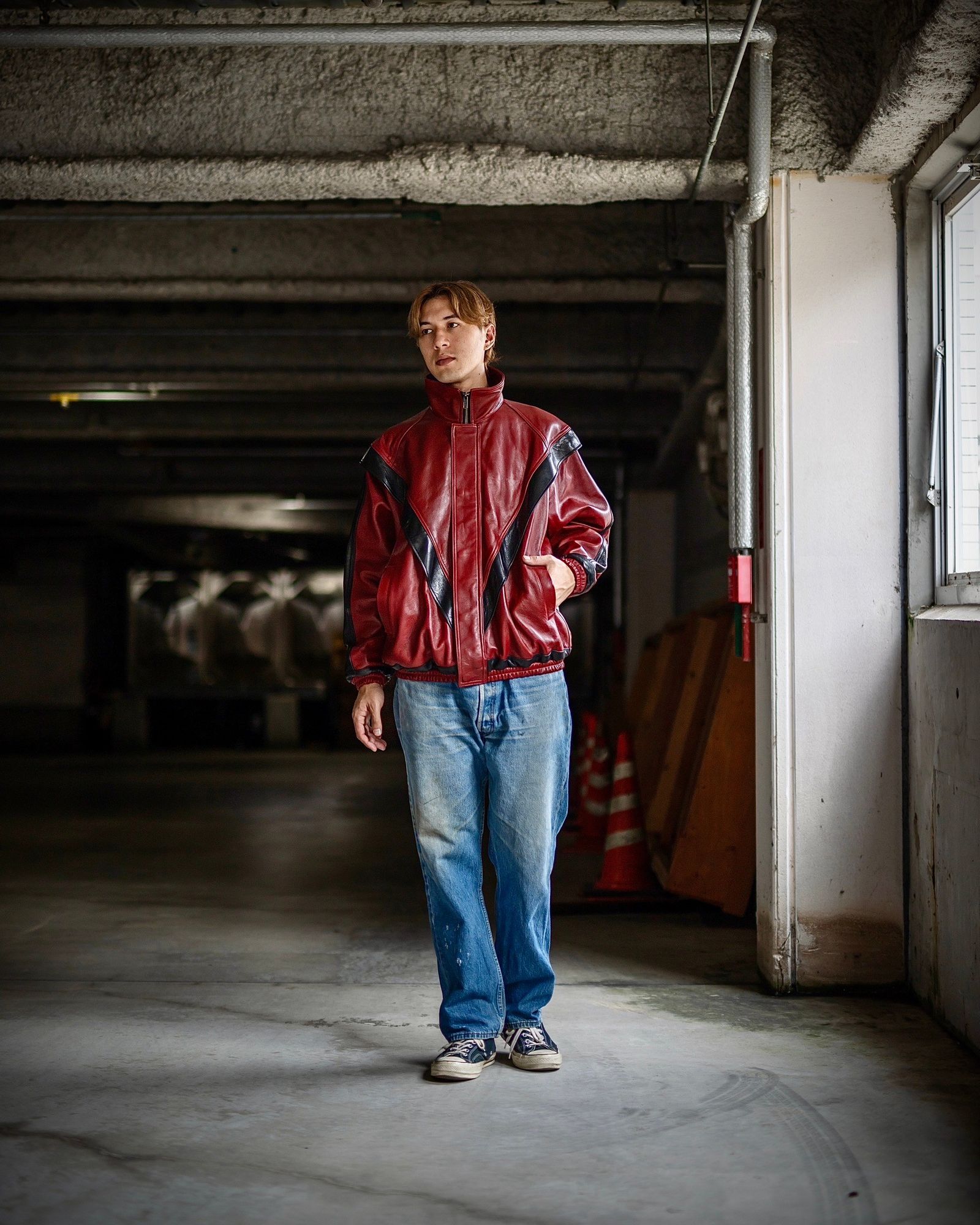 doublet 新作LEATHER TRACK JACKET style | 5013 | MARK