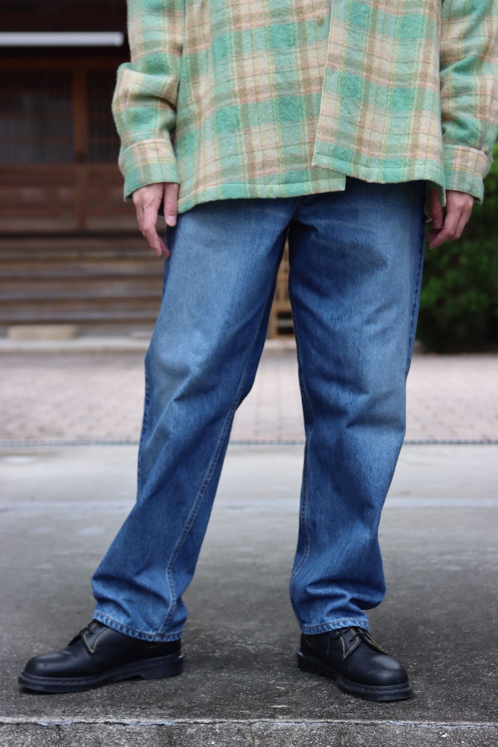 doublet CHECK SHIRT WITH MY DOLL(21AW17SH99) style.2021.10.17