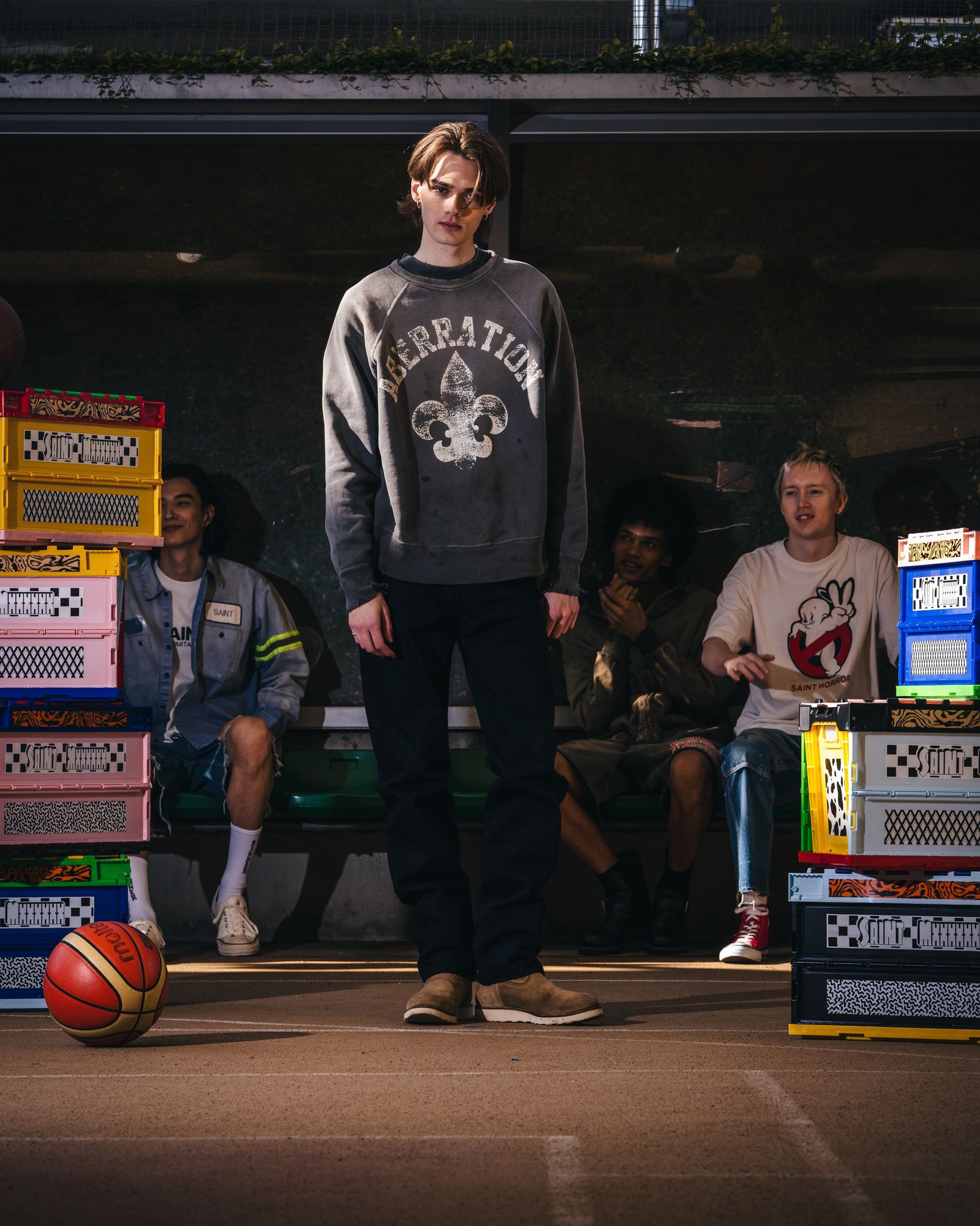 SAINT M×××××× - セントマイケル 26SS CREW NECK SWEAT(SM-MK8-0000