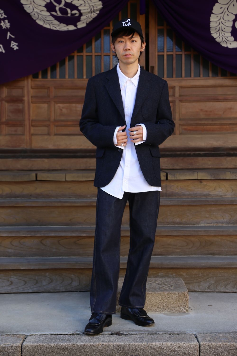 JUNYA WATANABE COMME des GARCONS MANウールカシミヤツイード×綿