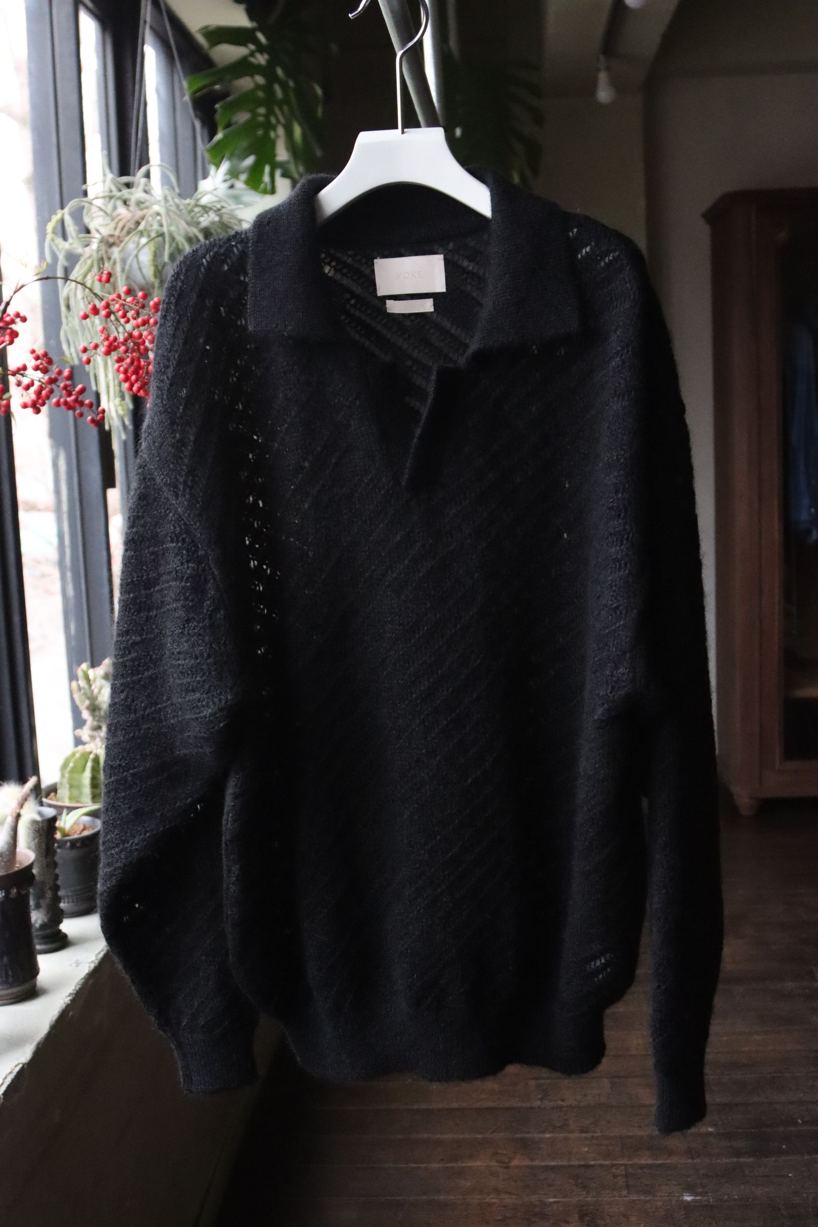 YOKE - YOKE ヨーク24SS SILK MOHAIR PULLOVER SWEATER(YK24SS0671S