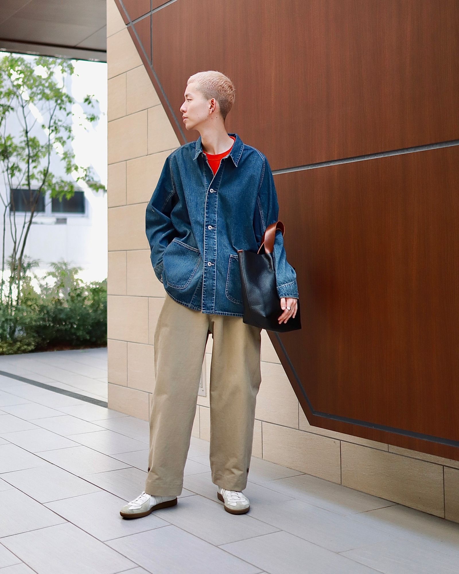 A.PRESSE アプレッセ 23AW Denim Coverall Jacketスタイル | 3507 | MARK