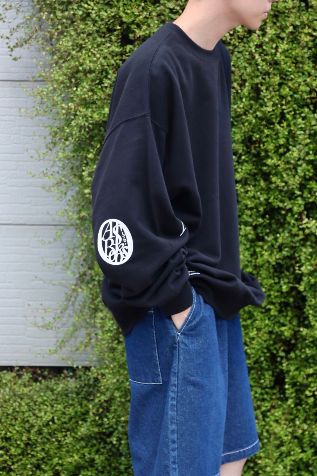 FreshService フレッシュサービス 新作AS ×FS LIGHT OZ CREW NECK