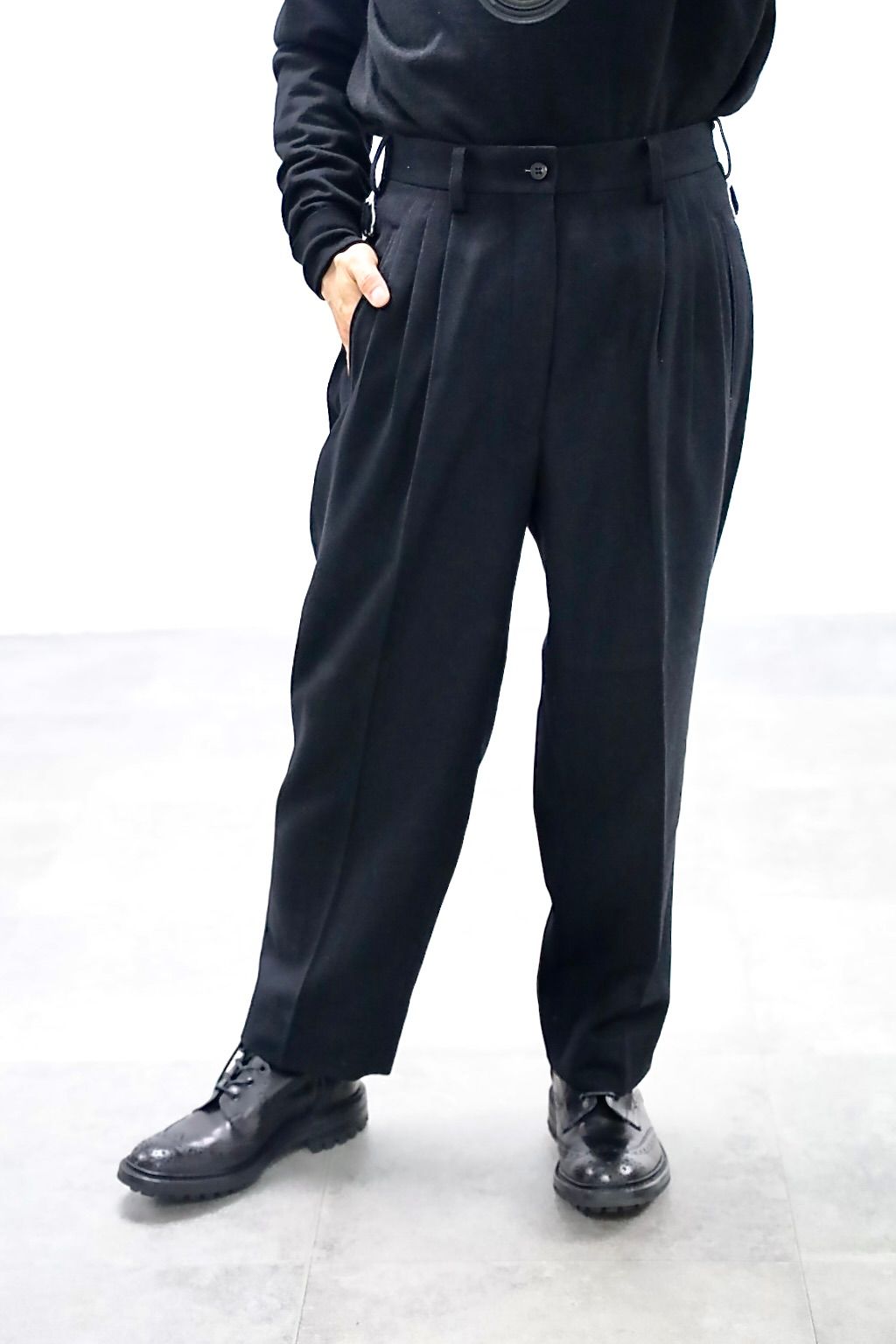 COMME des GARCONS HOMME - コムデギャルソンオム25FW ウールフラノ