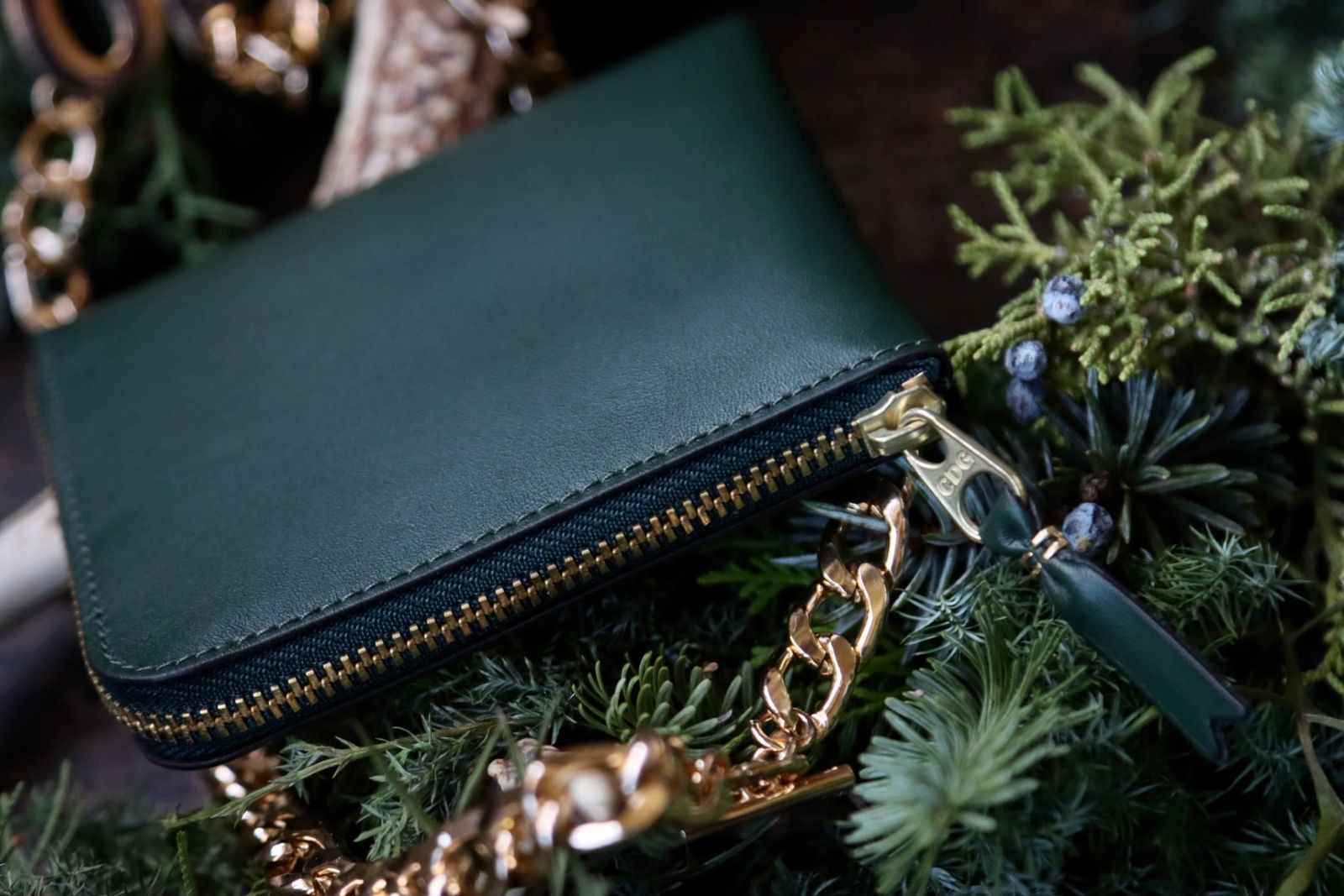 Wallet COMME des GARCONS - コムデギャルソン L字型ZIP財布(SA3100