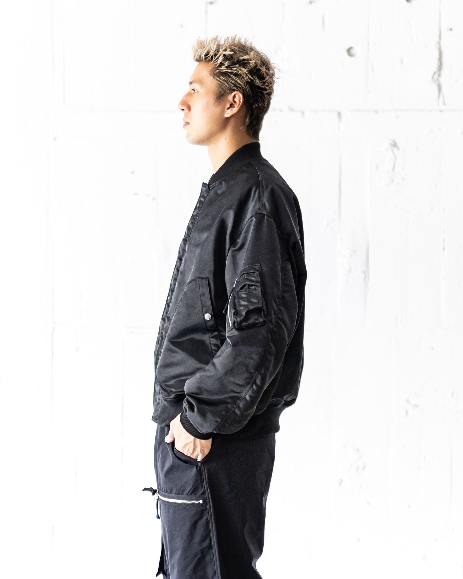 COMME des GARCONS HOMME 綿ナイロンダブルツイルブルゾン 8月9日(土