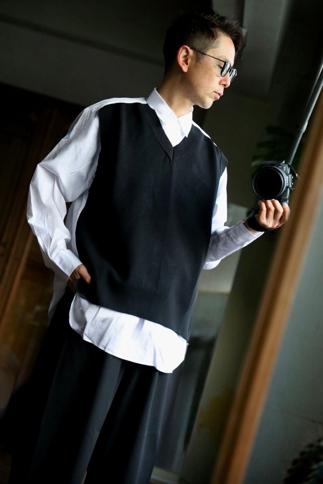 COMME des GARCONS HOMME - コムデギャルソンオム 異素材切り替え