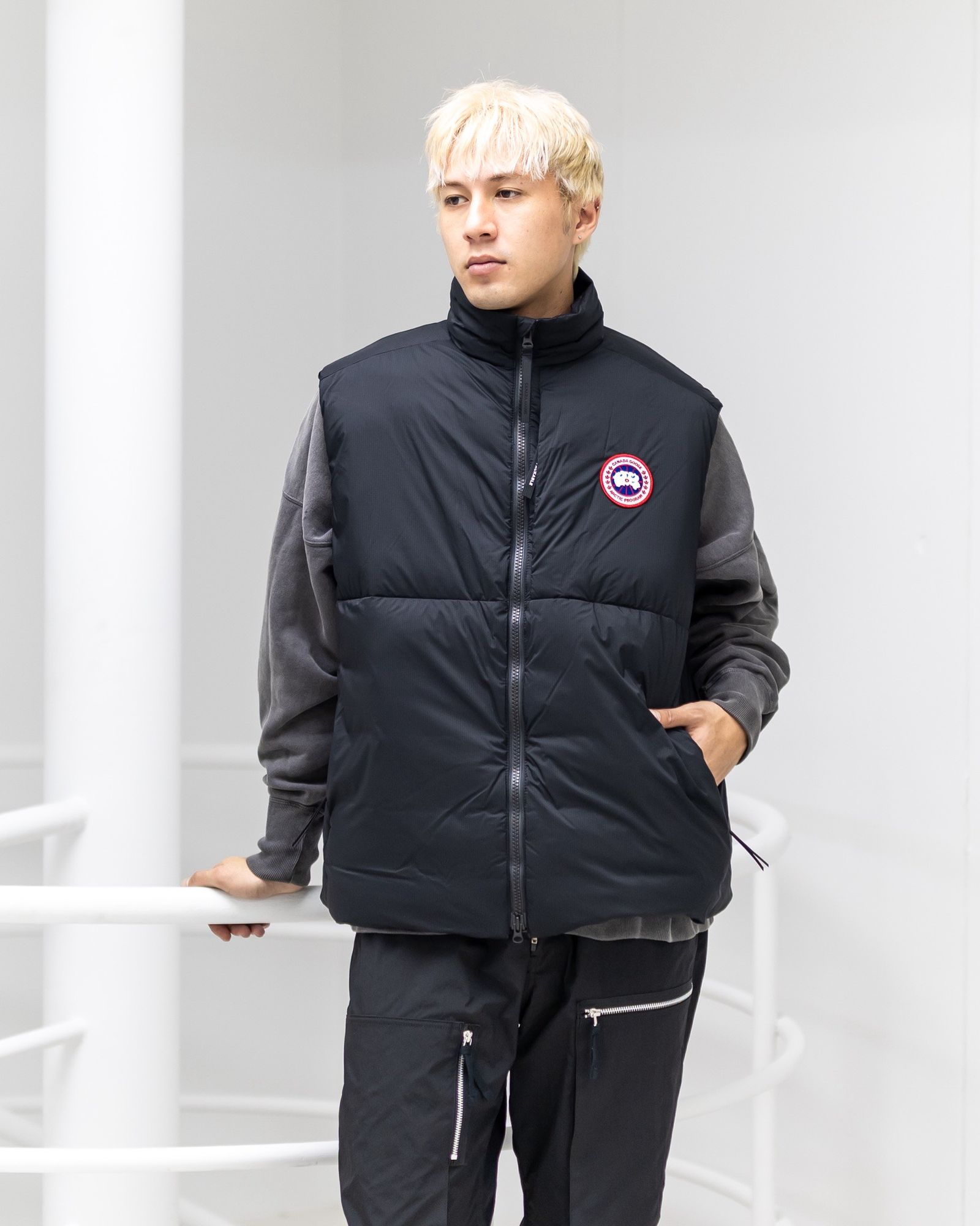 CANADA GOOSE - カナダグース ロッジベスト Lodge Vest(4160M)Black
