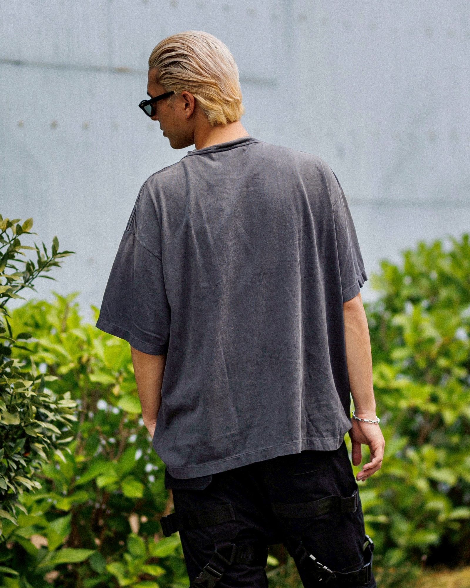 SAINT M×××××× - セントマイケル Tシャツ JESUS SS TEE(SM-HR8-0000